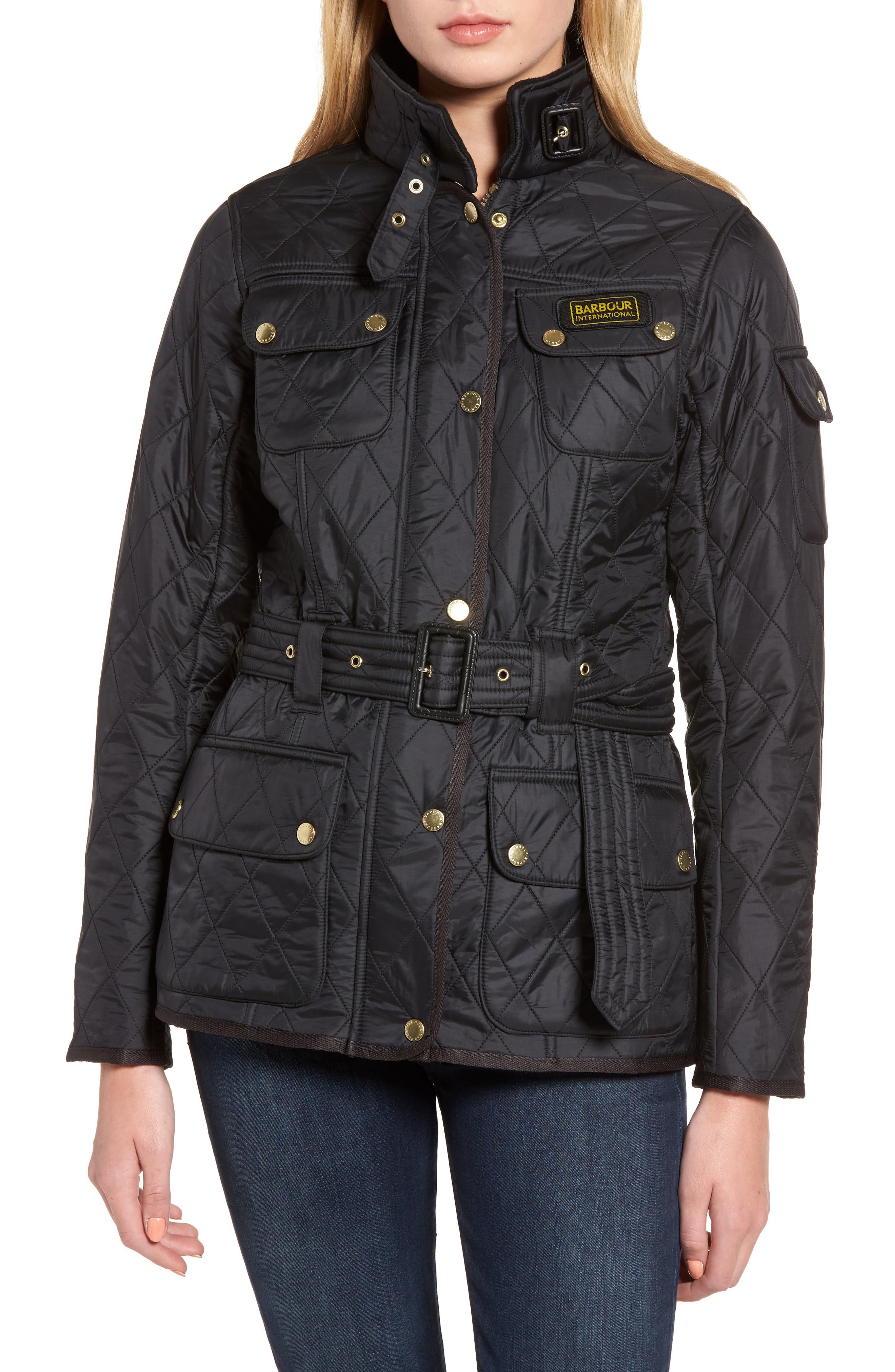 Barbour Water Resistant Polarquilt Moto Jacket