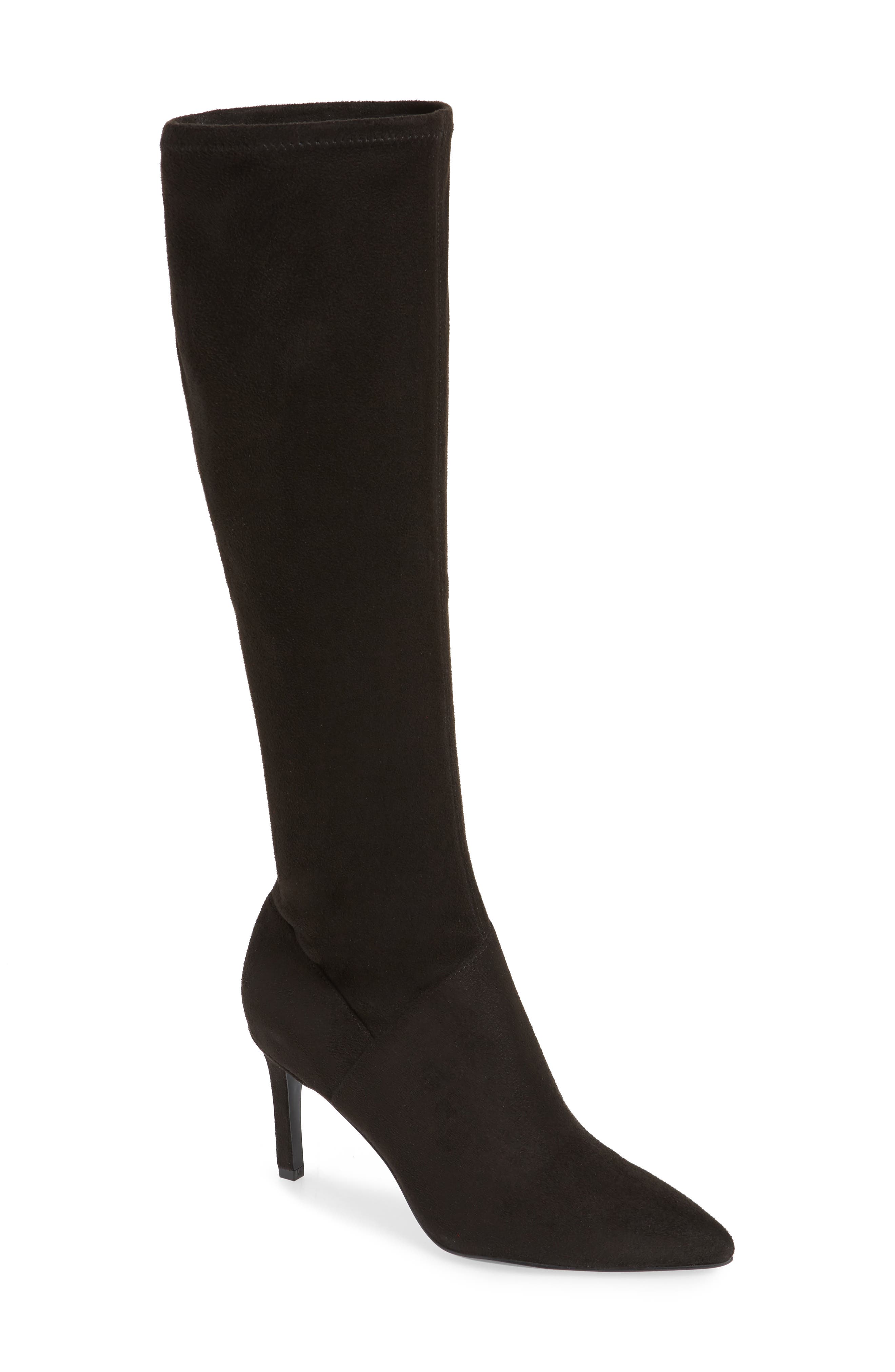 Nine West Chelsis Knee High Boot, Black