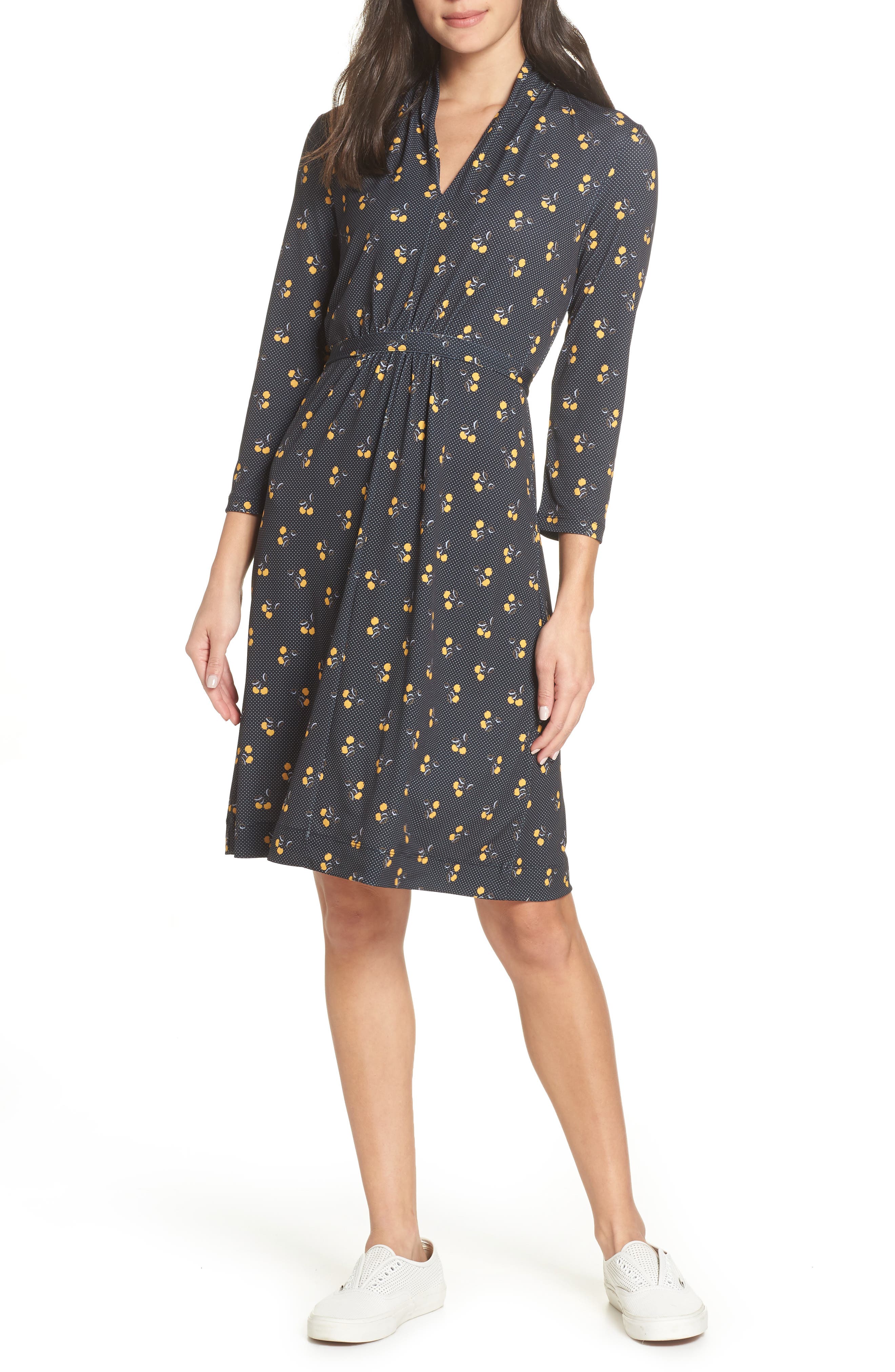 French Connection Aventine Jersey Dress, Blue