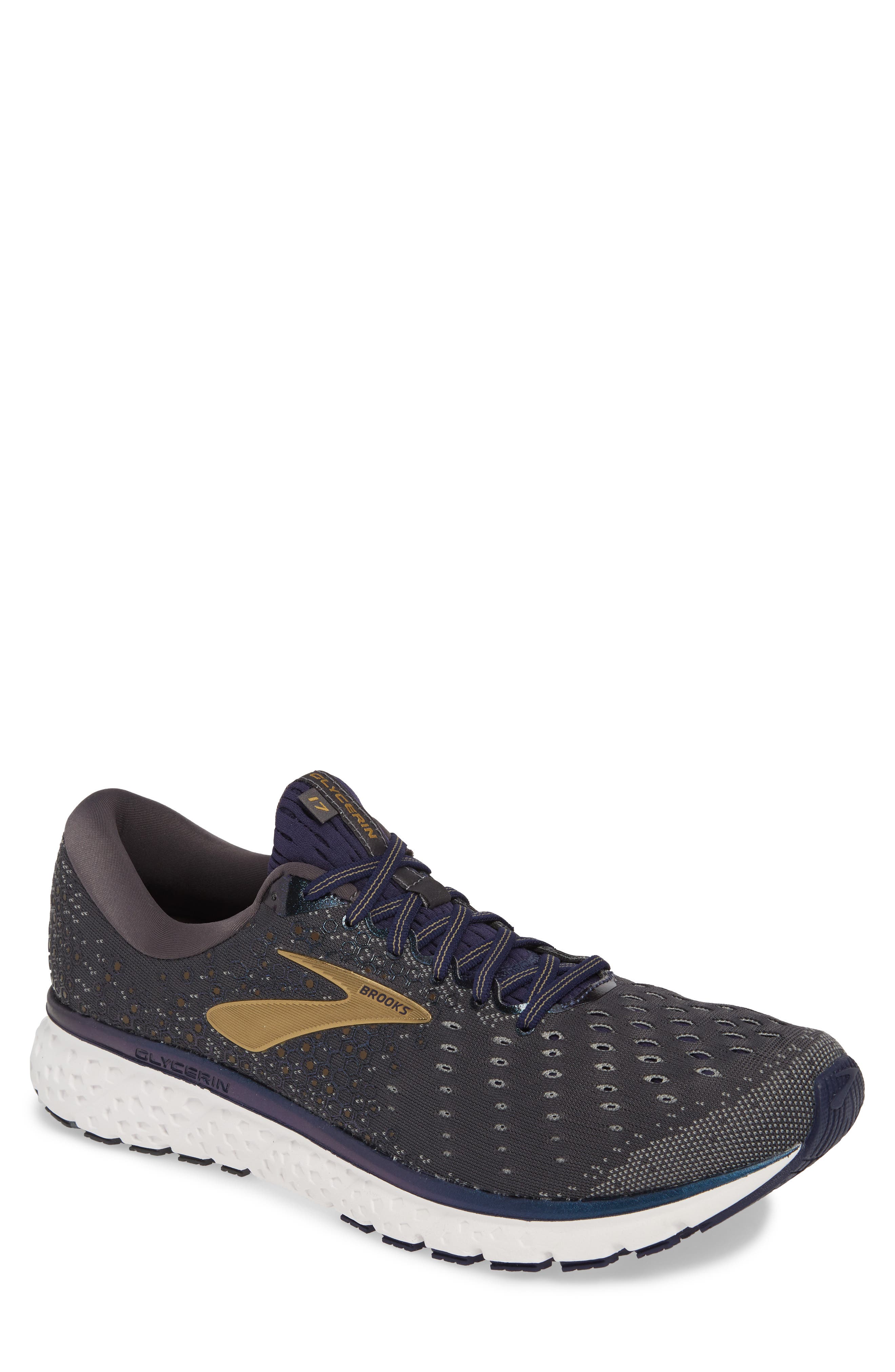 Brooks Glycerin 17 Running Shoe, Grey