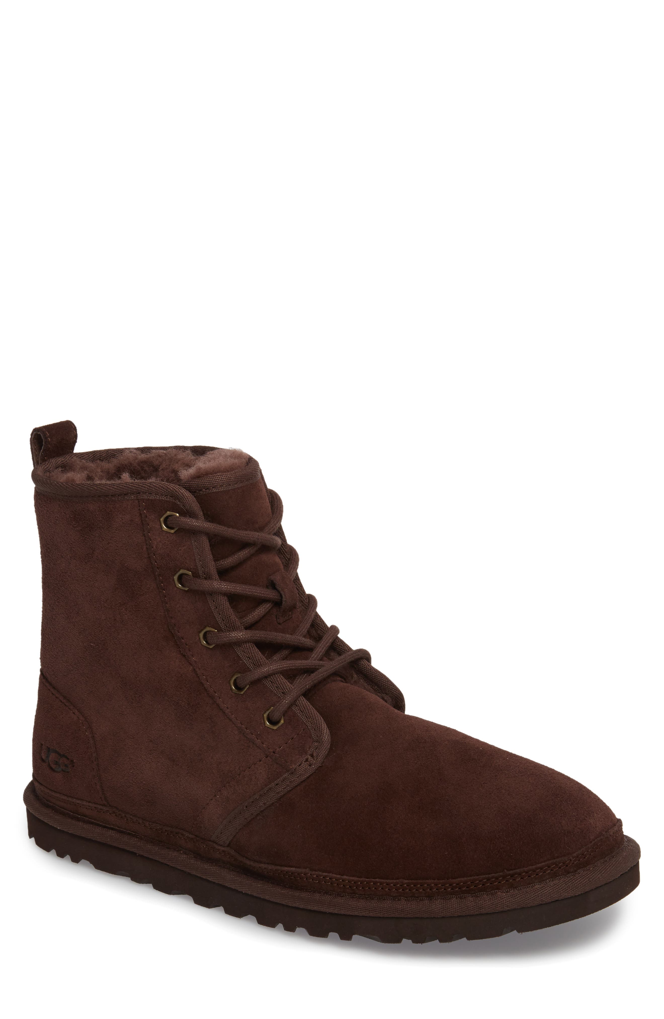 Ugg Harkley Lace-Up Boot, Brown