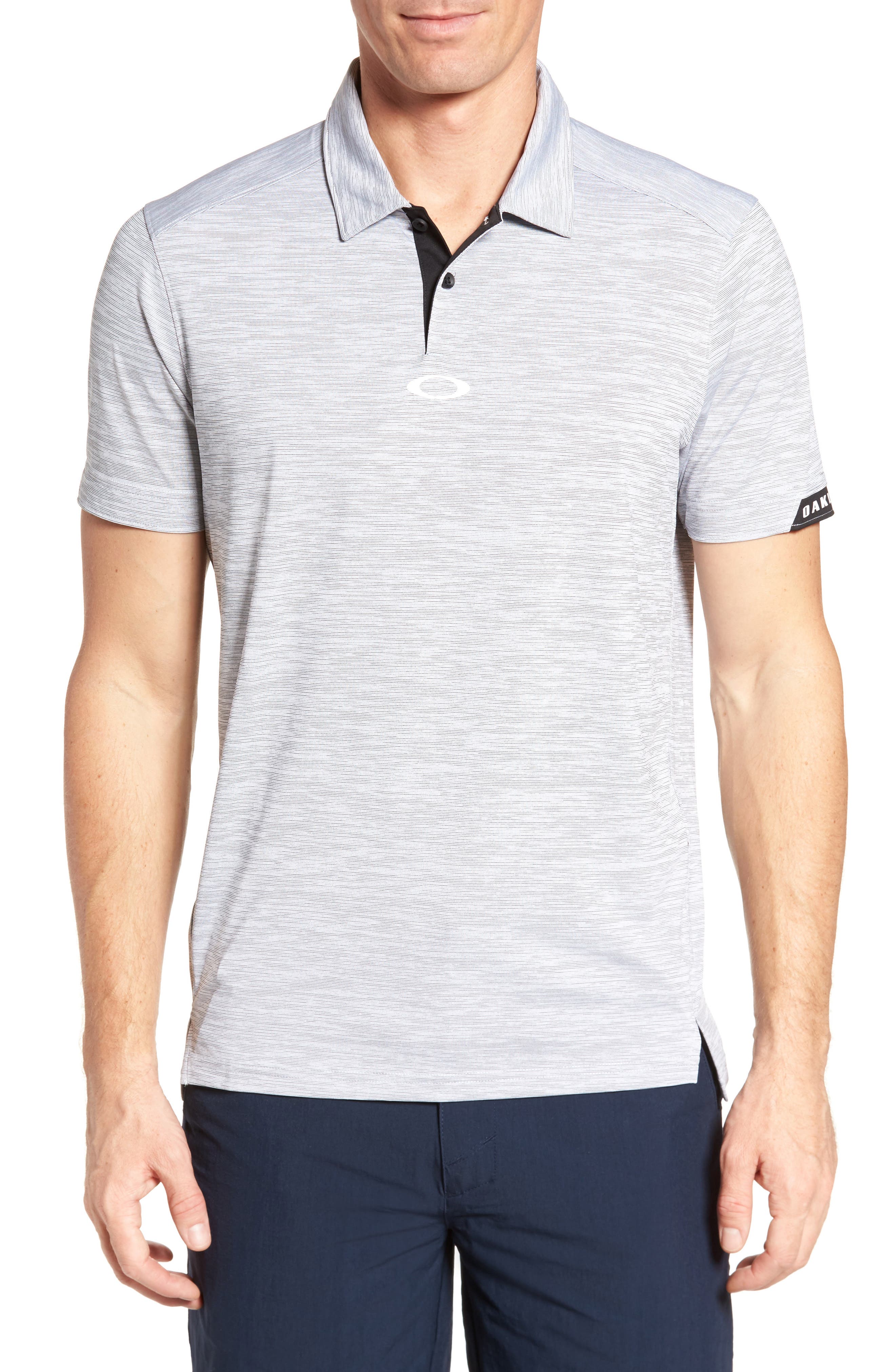 Oakley Gravity Polo Shirt, Black
