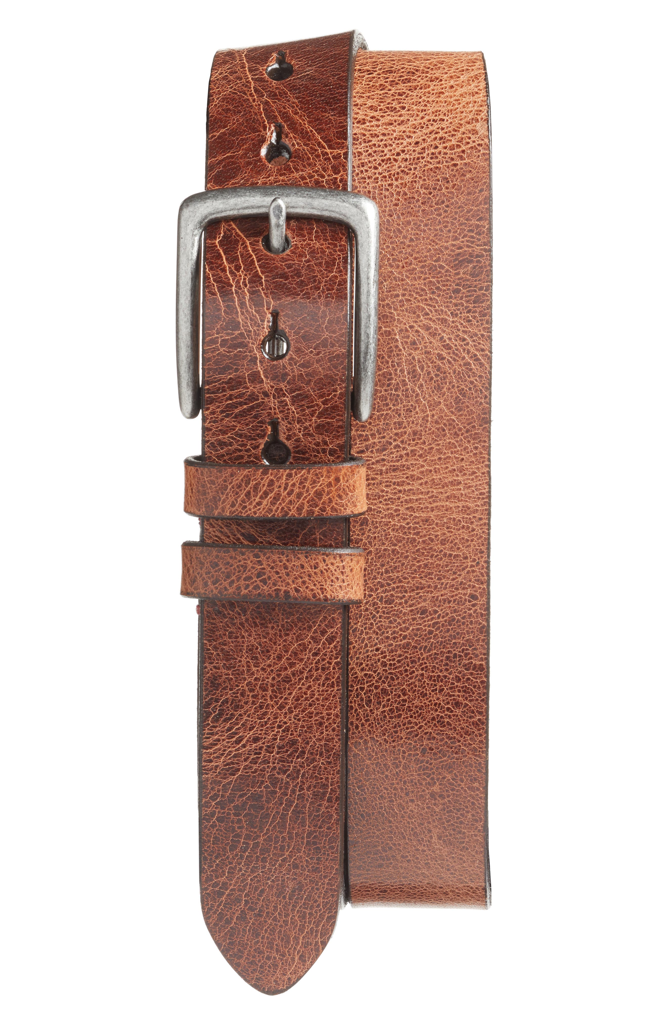 Torino Belts Leather Belt, Honey