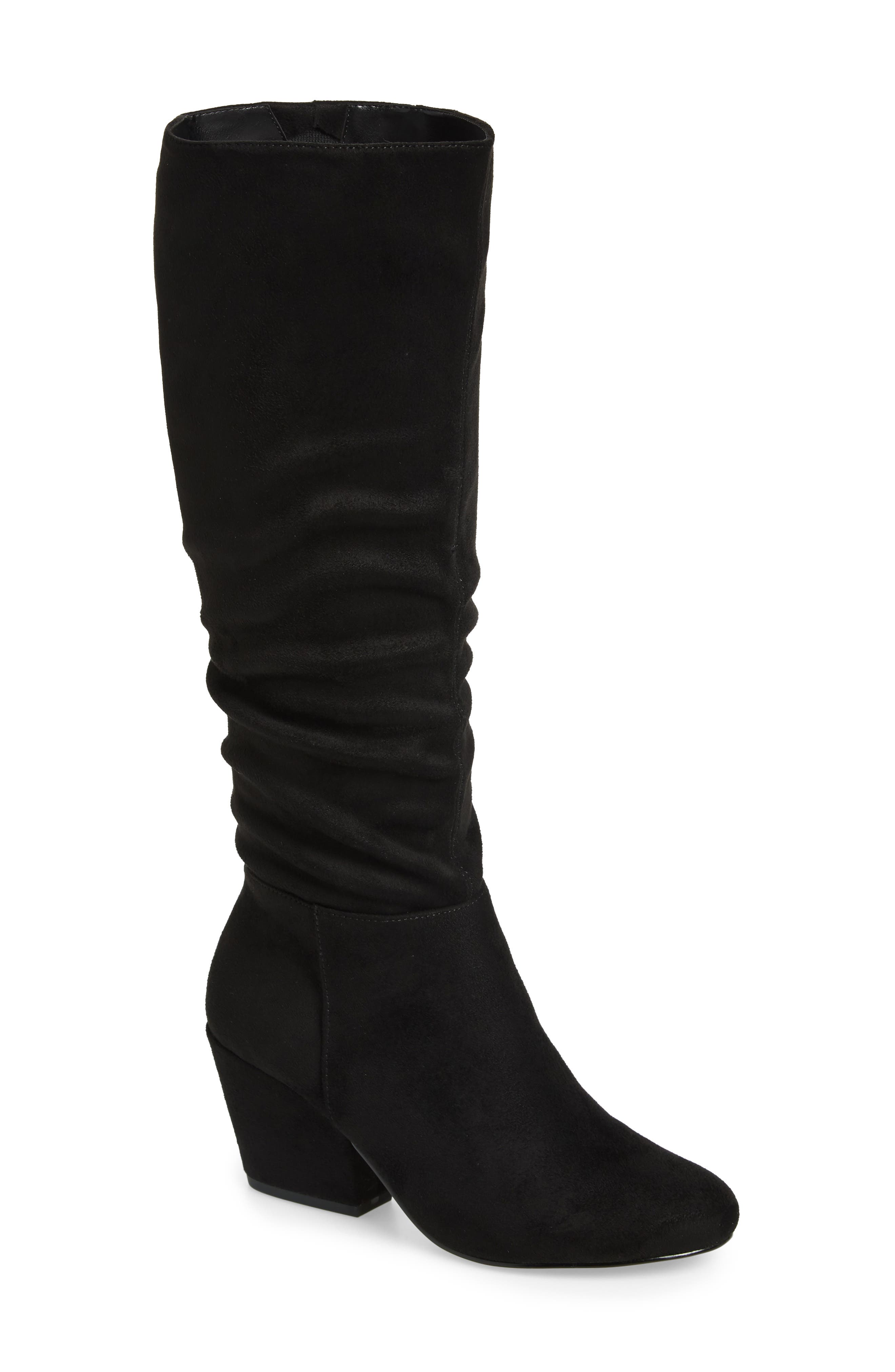 Bella Vita Karen Ii Knee High Slouch Boot, Black