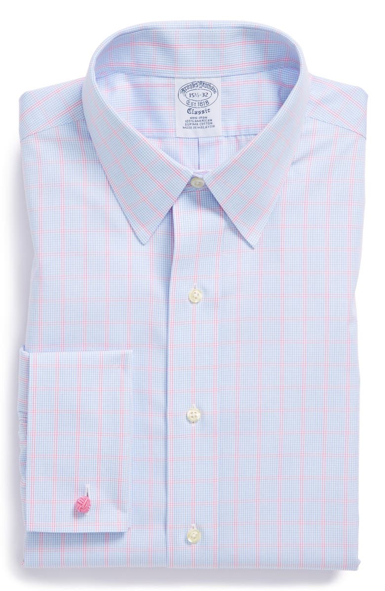 Brooks Brothers Slim Fit Non-Iron French Cuff Dress Shirt | Nordstrom
