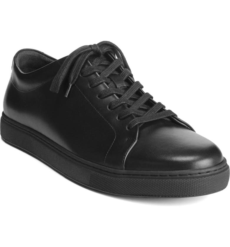 Allen Edmonds Canal Court Sneaker In Black Leather | ModeSens