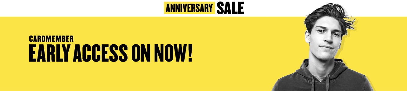 Anniversary Sale Cardmember Early Access is on now!