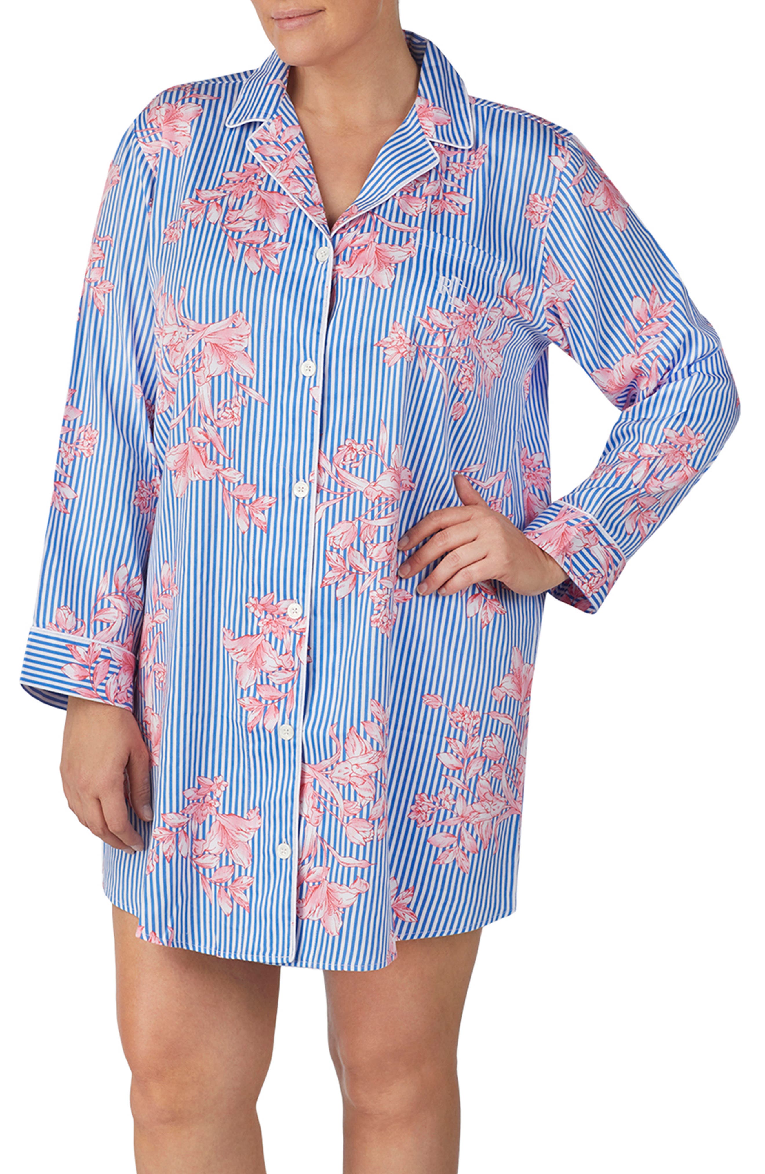 Plus Size Lauren Ralph Lauren His Sleep Shirt