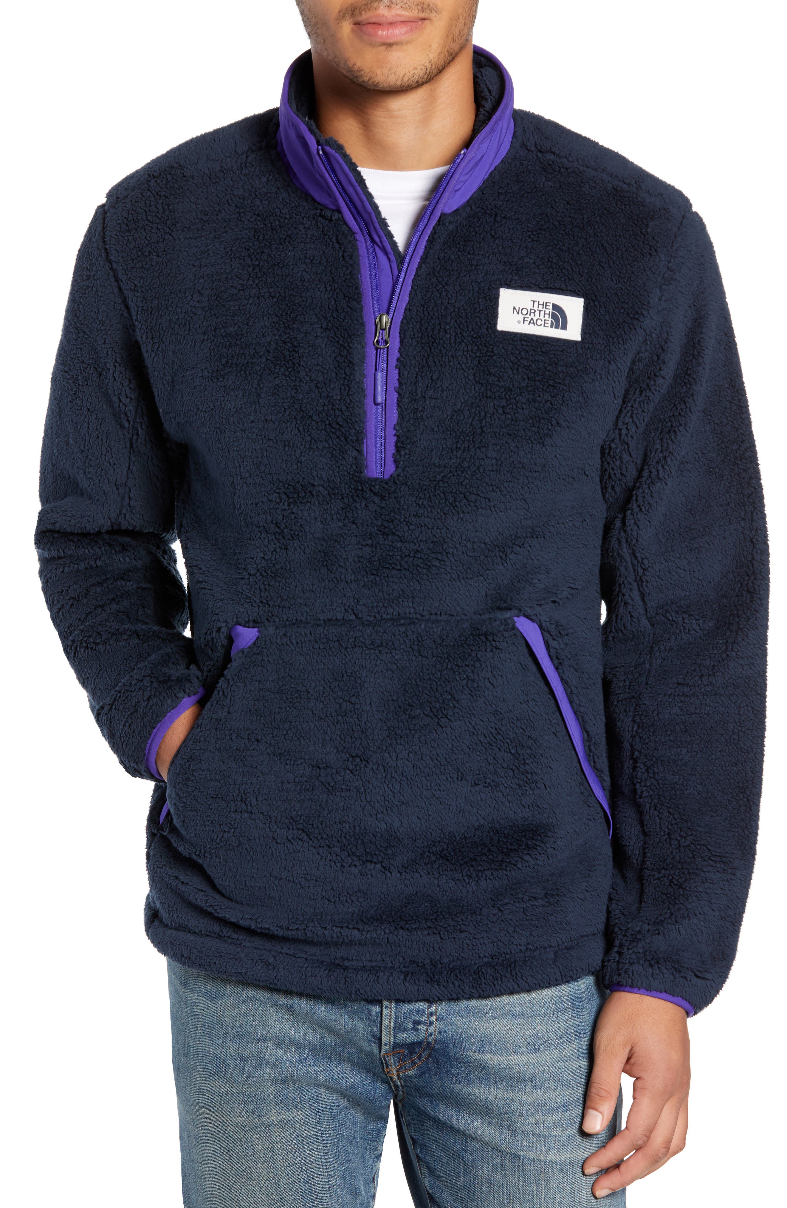 The North Face Campshire Pullover Fleece Jacket, Blue