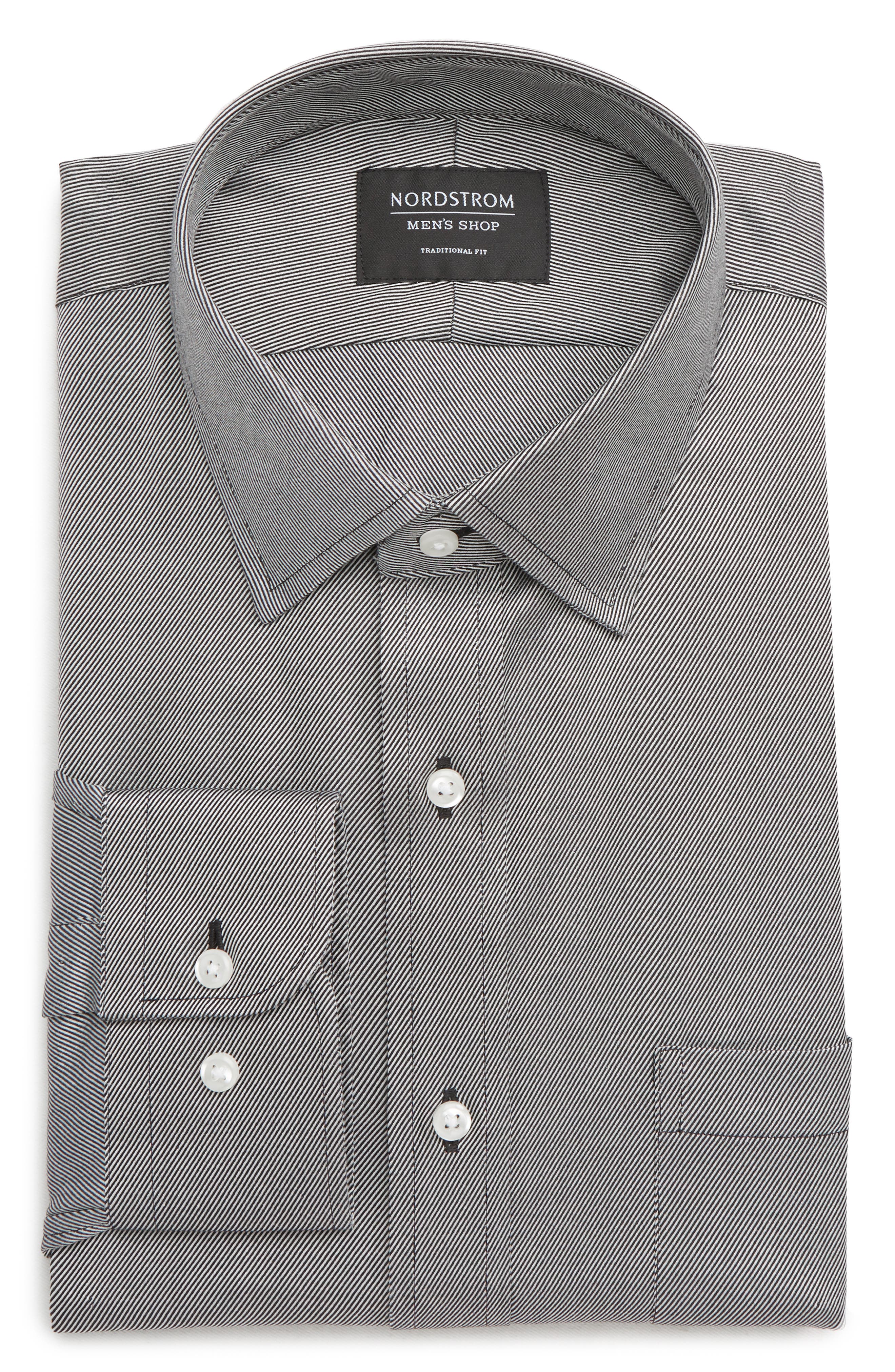 Nordstrom Men's Shop Traditional Fit Solid Dress Shirt Nordstrom