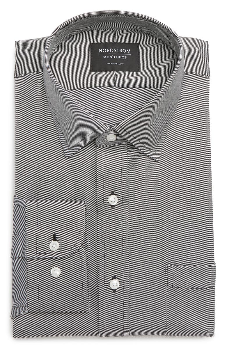 Nordstrom Men's Shop Traditional Fit Solid Dress Shirt | Nordstrom