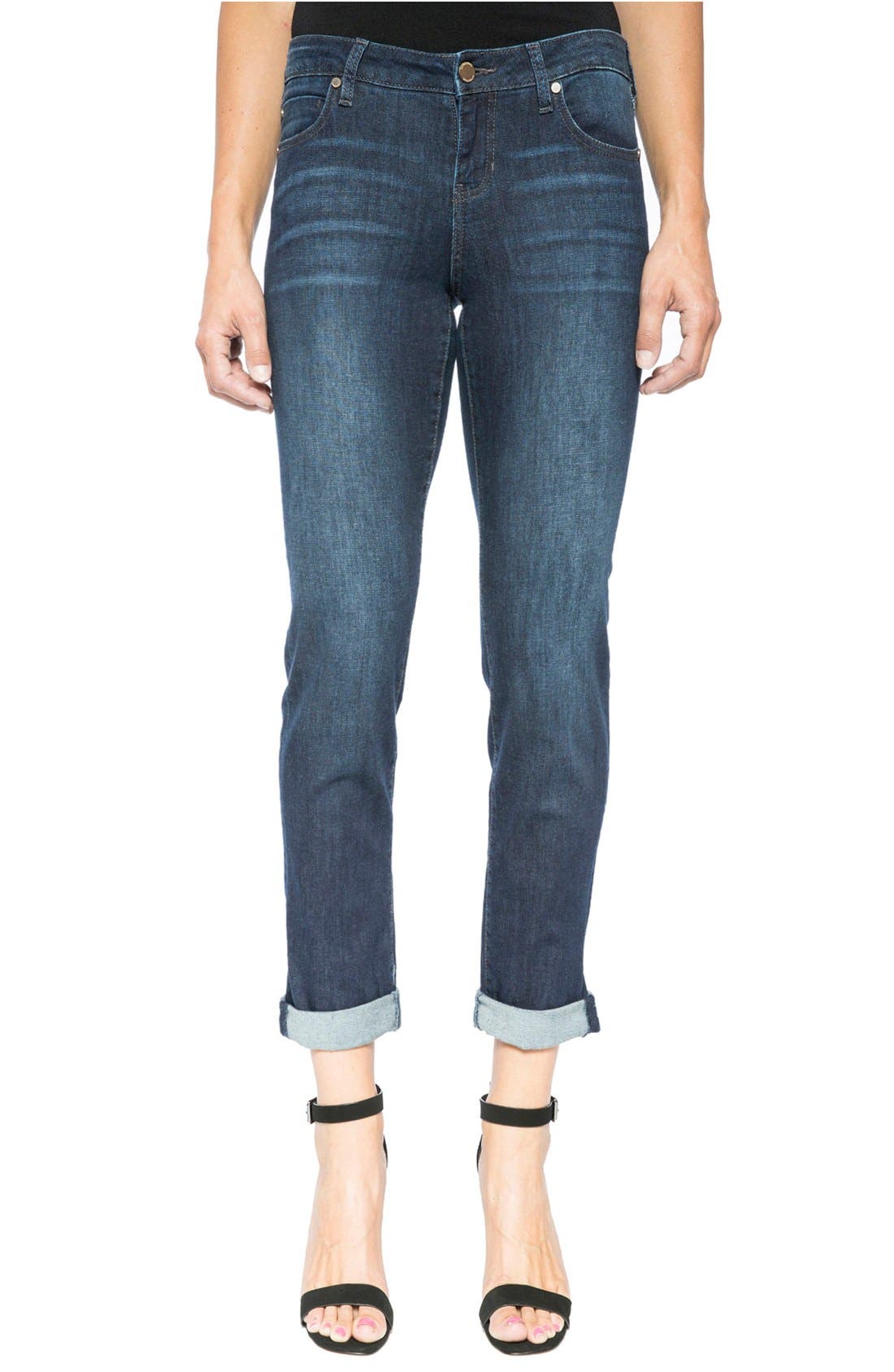Women's Liverpool Jeans Company Peyton Slim Stretch Crop Boyfriend Jeans Women's Liverpool Jeans Company Peyton Slim Stretch Crop Boyfriend Jeans