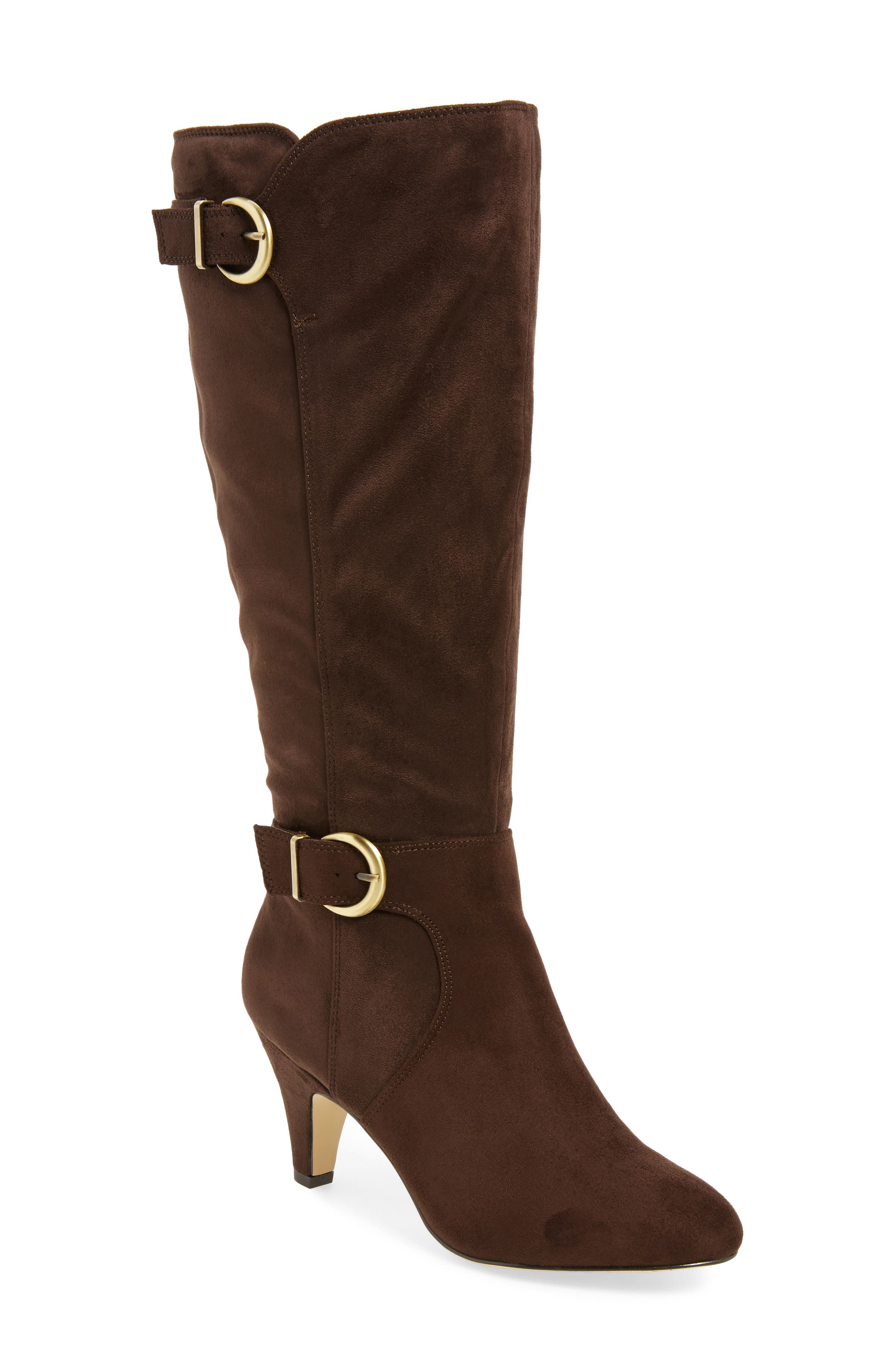 Bella Vita Toni Ii Knee High Boot, Wide Calf- Brown