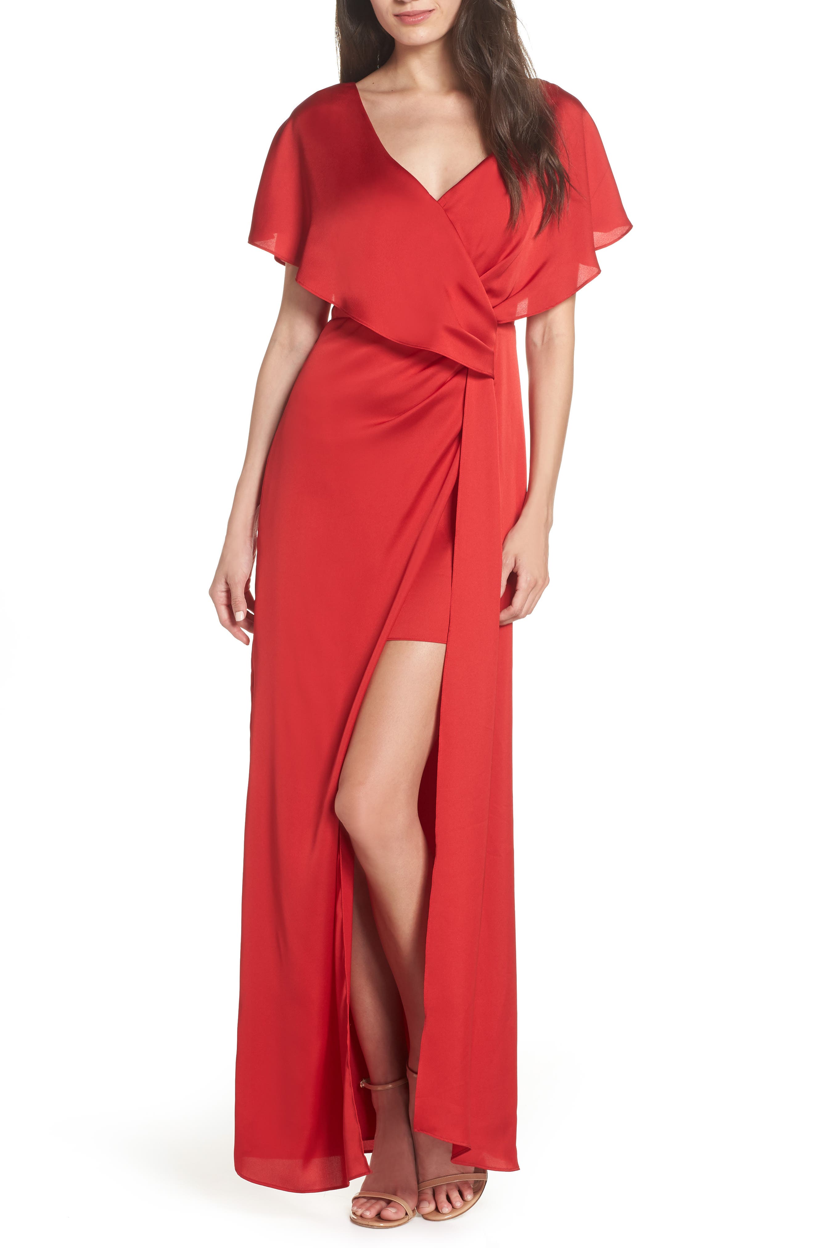 Keepsake The Label Uncovered Gown, Red