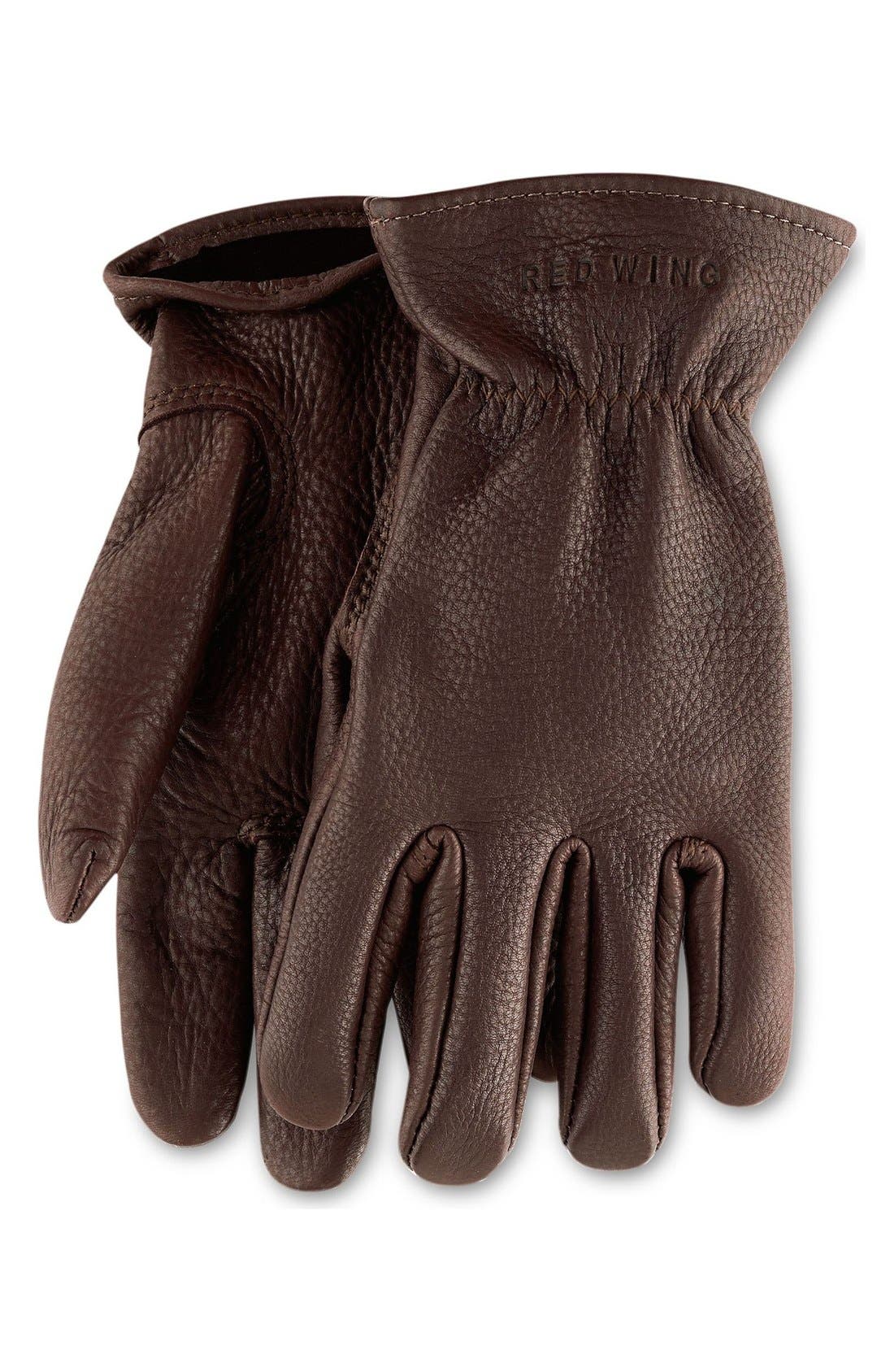 Red Wing Buckskin Leather Gloves