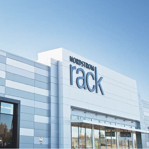 Nordstrom Rack storefront.