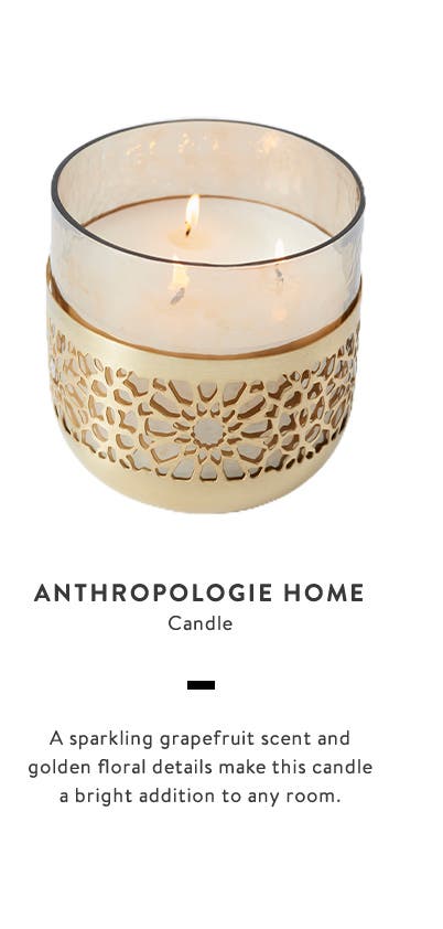 Anthropologie Home Candle