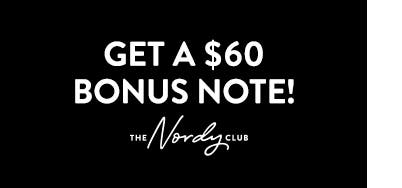 Get a sixty-dollar Bonus Note!