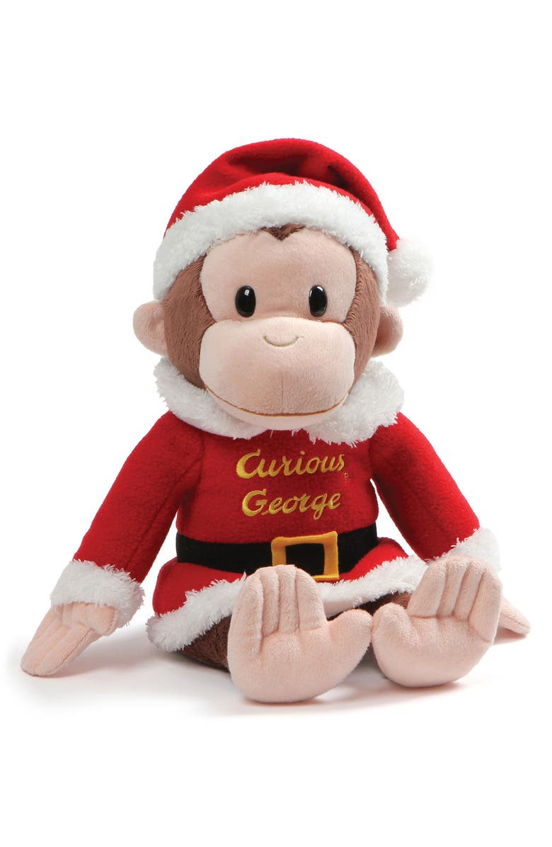 Gund Curious George® Santa Stuffed Animal | Nordstrom