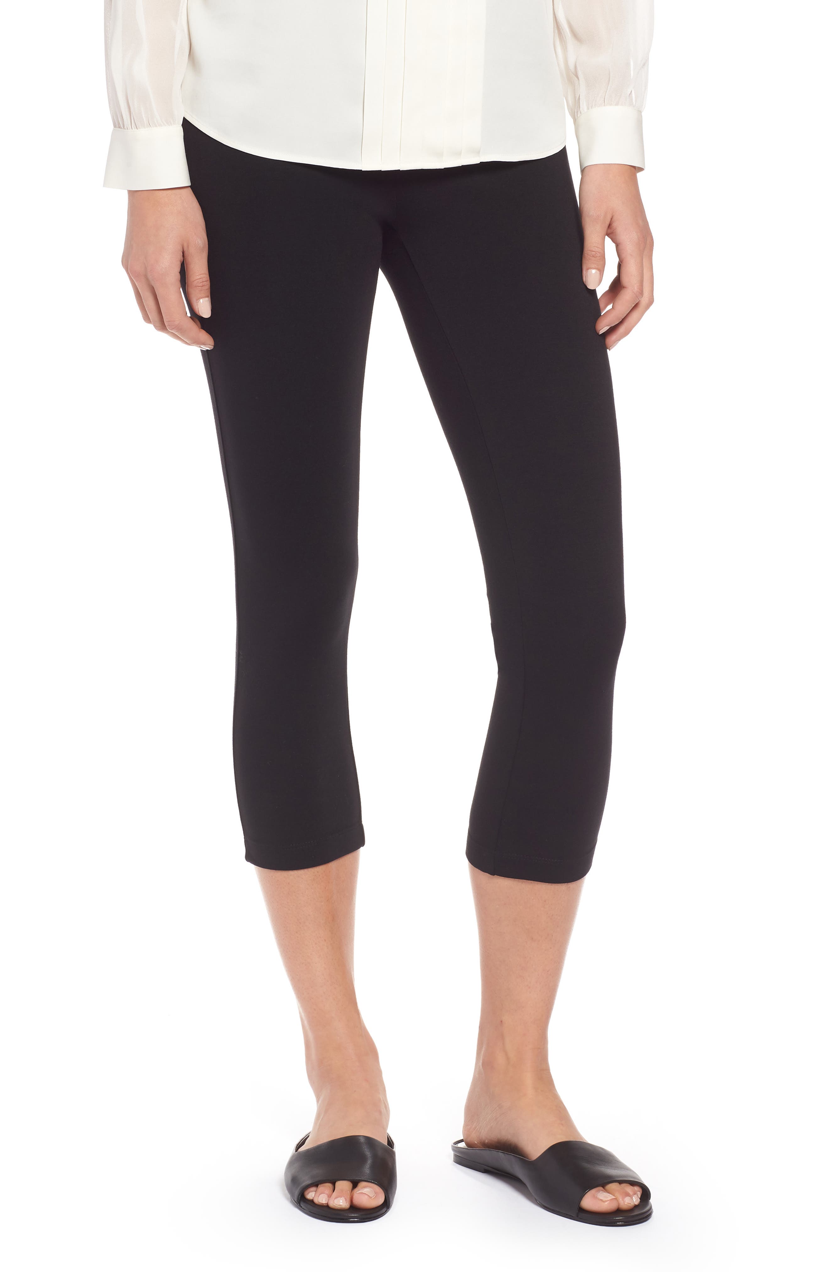 Nic+Zoe Perfect Crop Leggings, Black