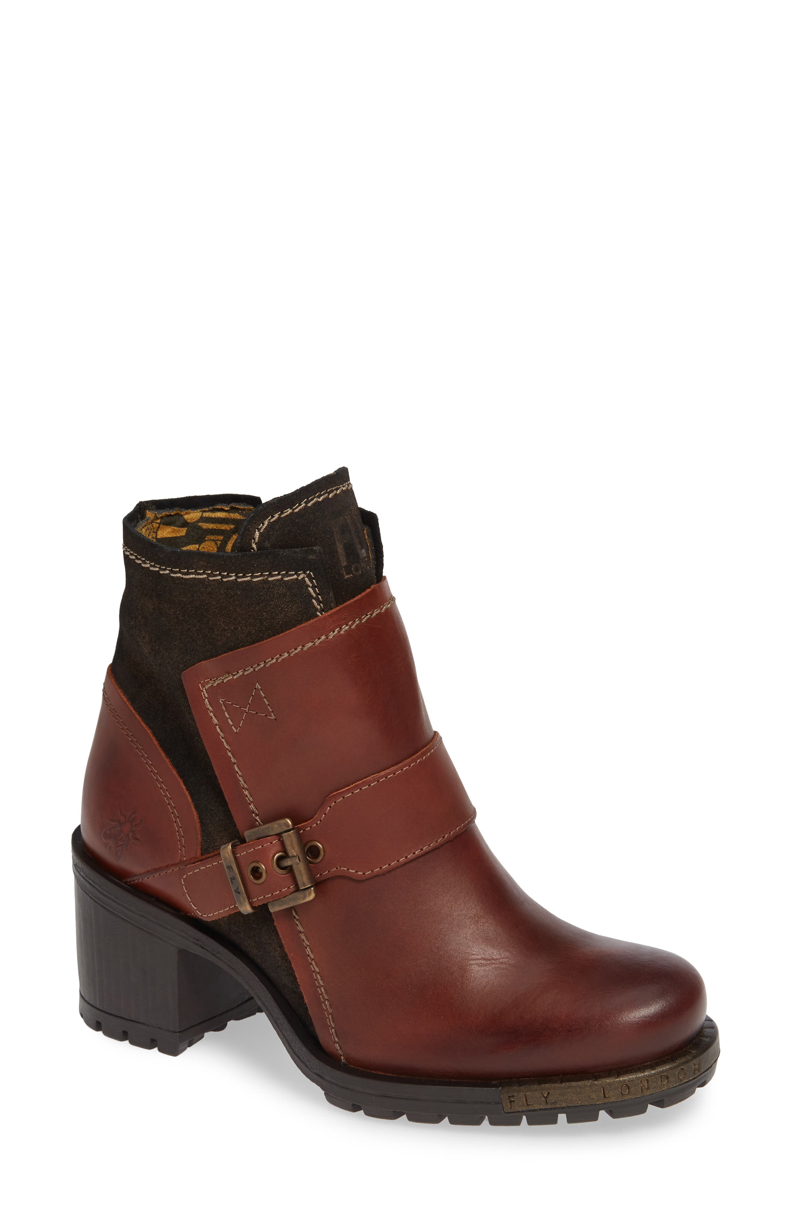 Fly London Labe Bootie - Brown