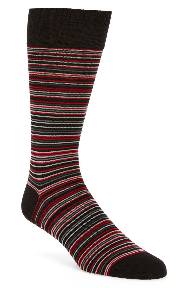 Cole Haan Multistripe Crew Socks (3 for $30) | Nordstrom