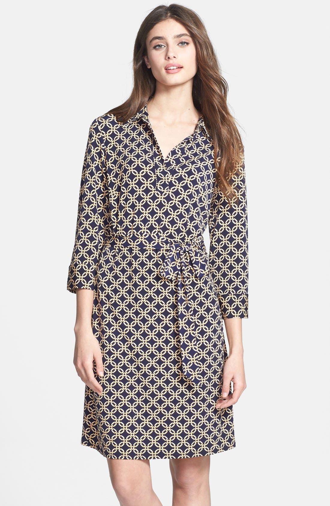 Laundry by Shelli Segal Print Matte Jersey Dress (Regular & Petite