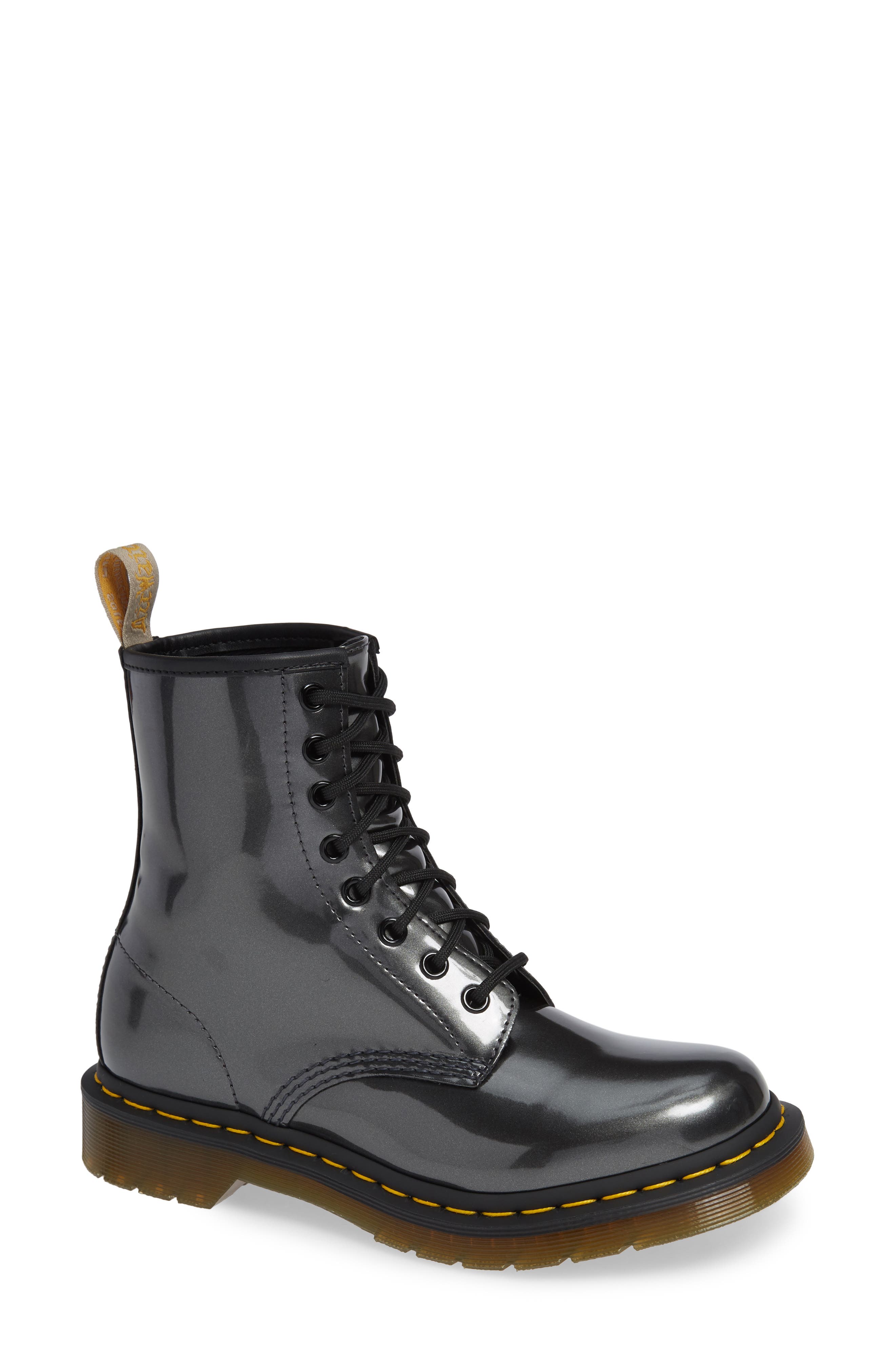 Dr. Martens 1460 Chrome Boot, Metallic