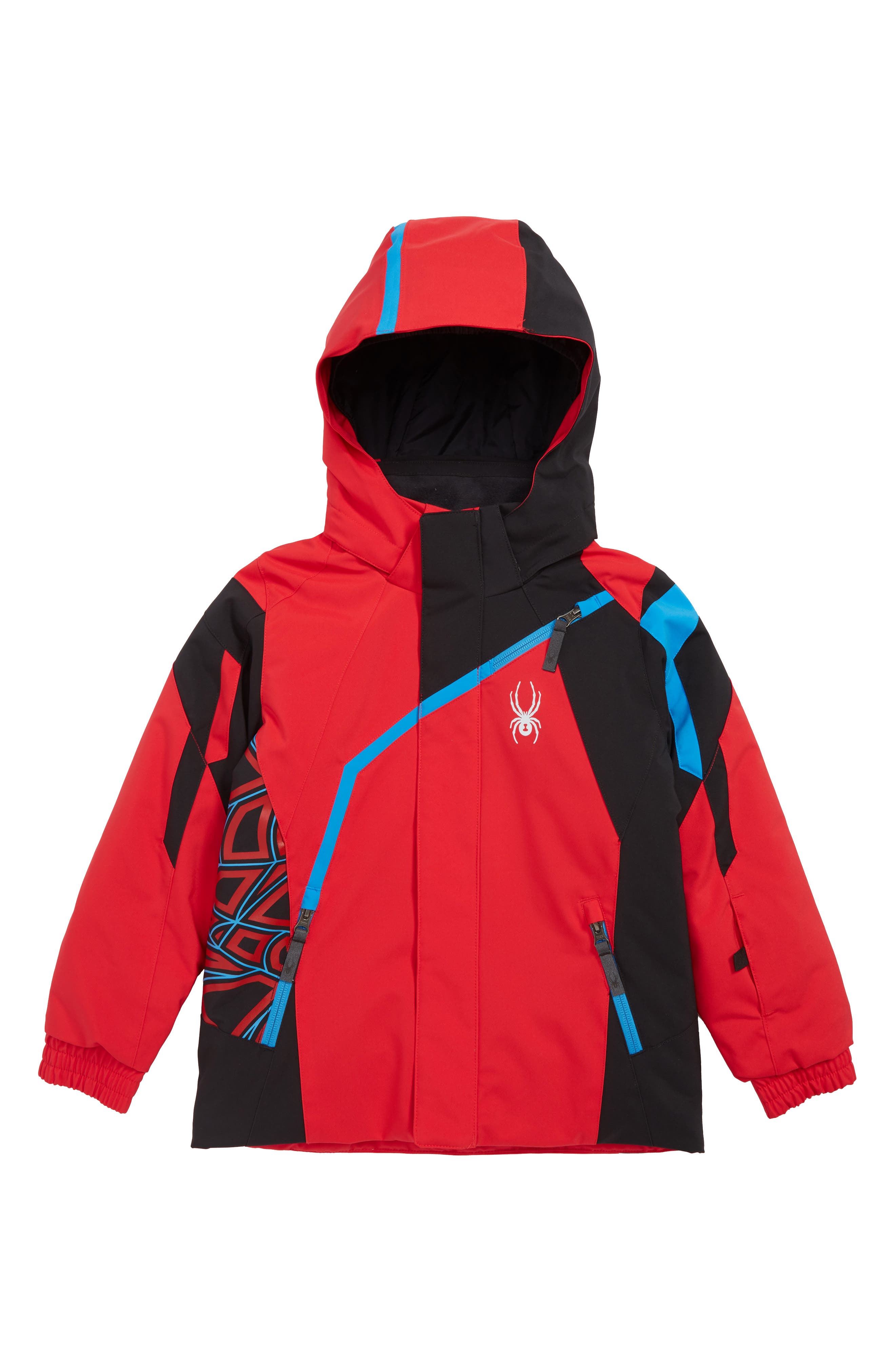 UPC 191839073157 product image for Boy's Spyder Mini Challenger Waterproof Snowsports Jacket, Size 4 - Red | upcitemdb.com