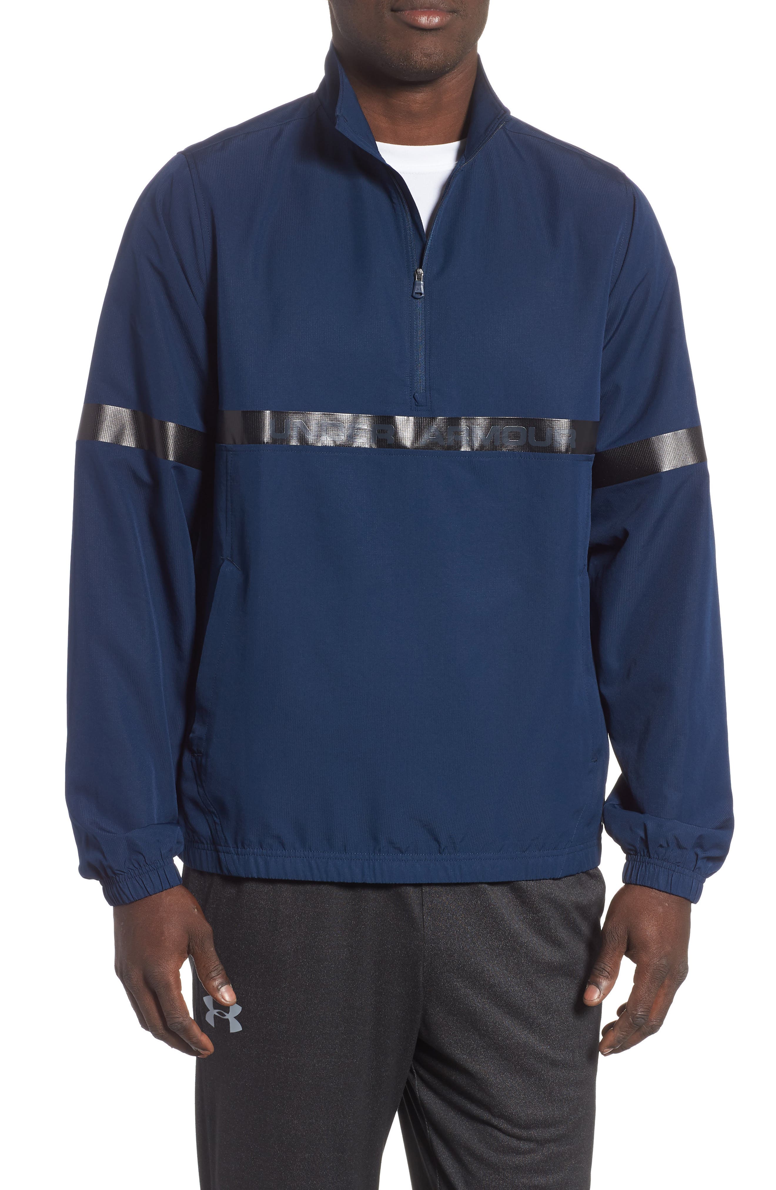 Under Armour Sportstyle Half Zip Pullover, Blue