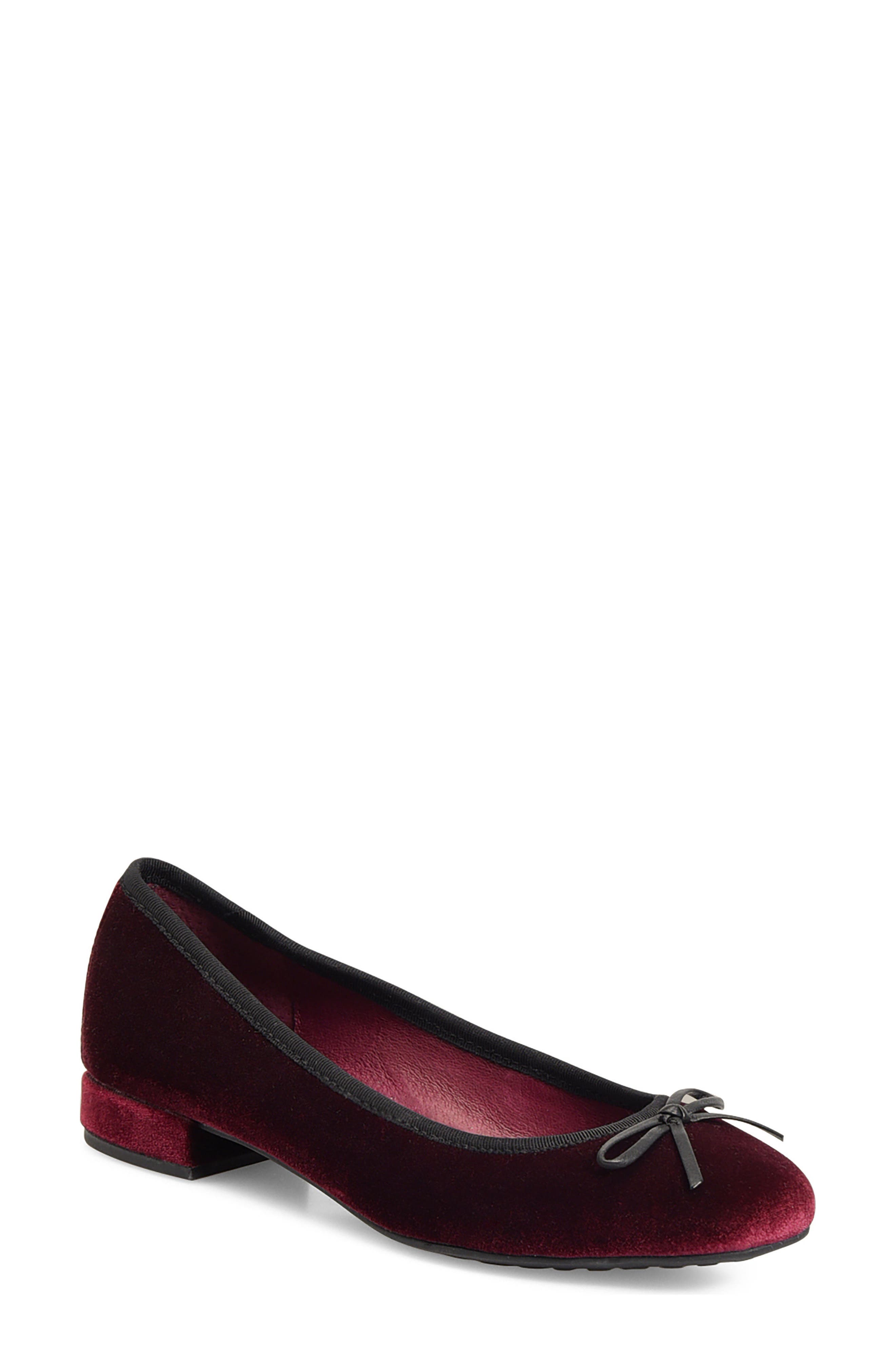 Ono Hallada Ballet Flat, Burgundy