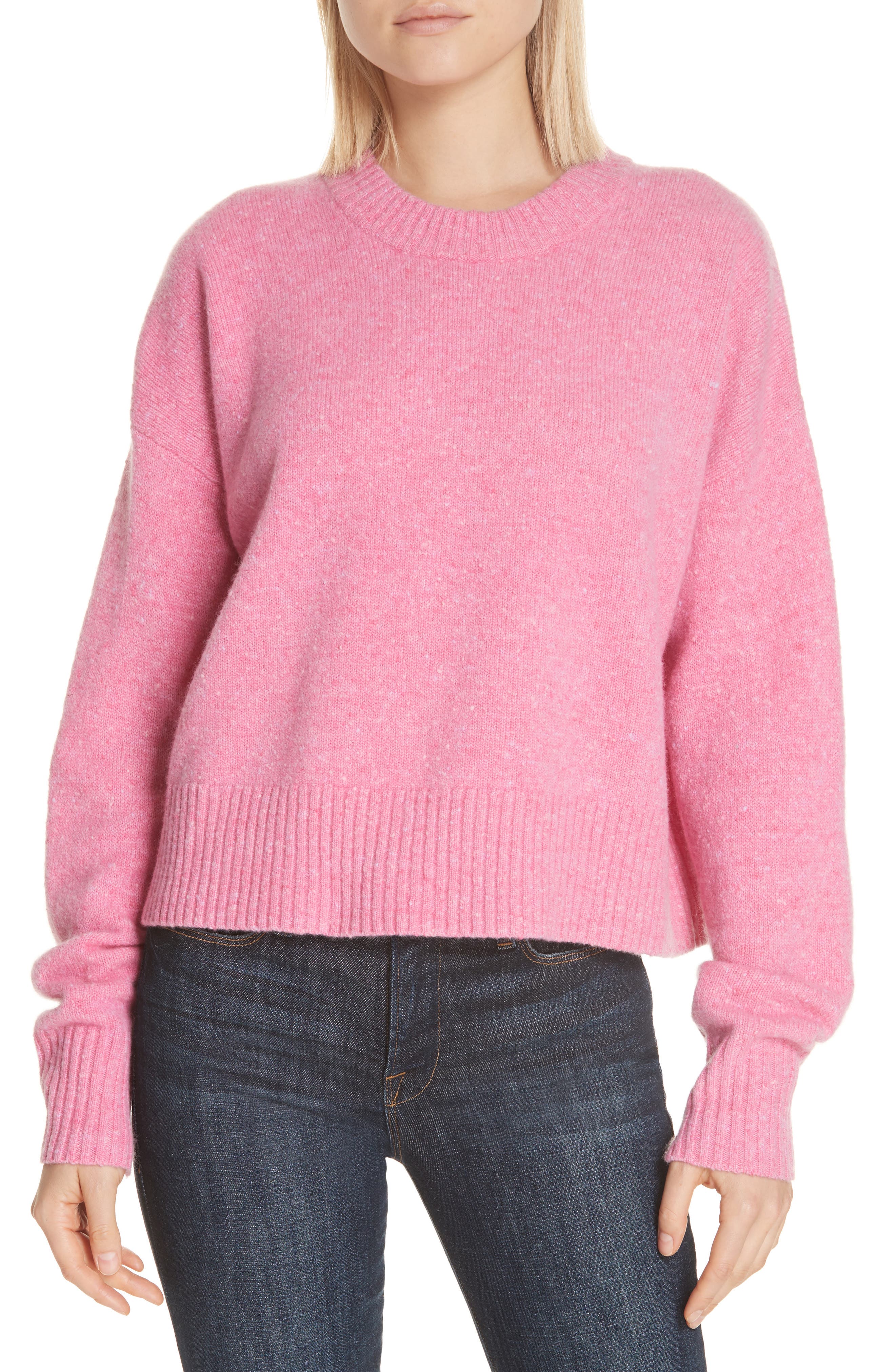 A.l.c. Emmeline Lambswool & Cashmere Blend Sweater, Pink