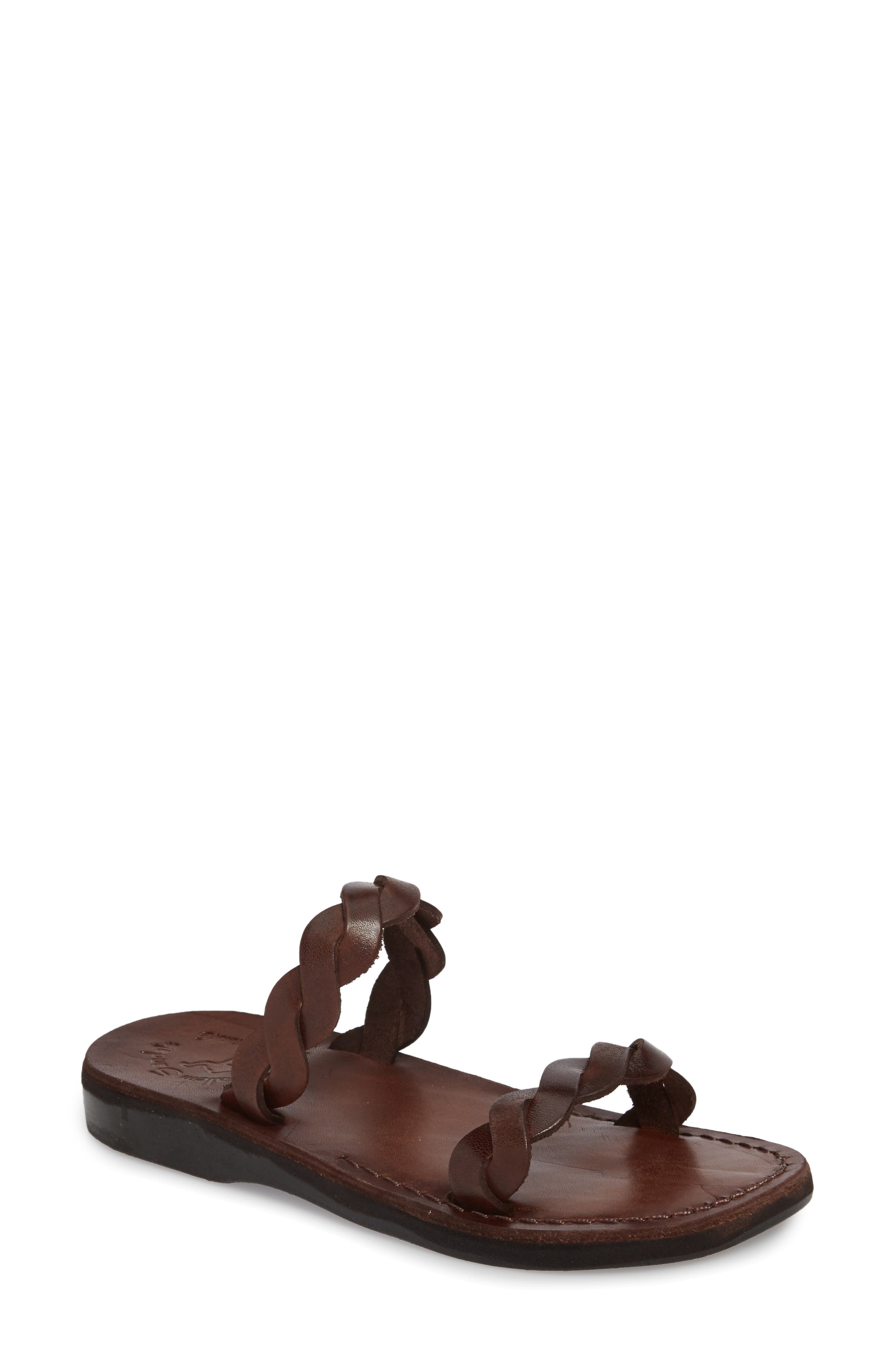 Jerusalem Sandals Joanna Sandal, Brown