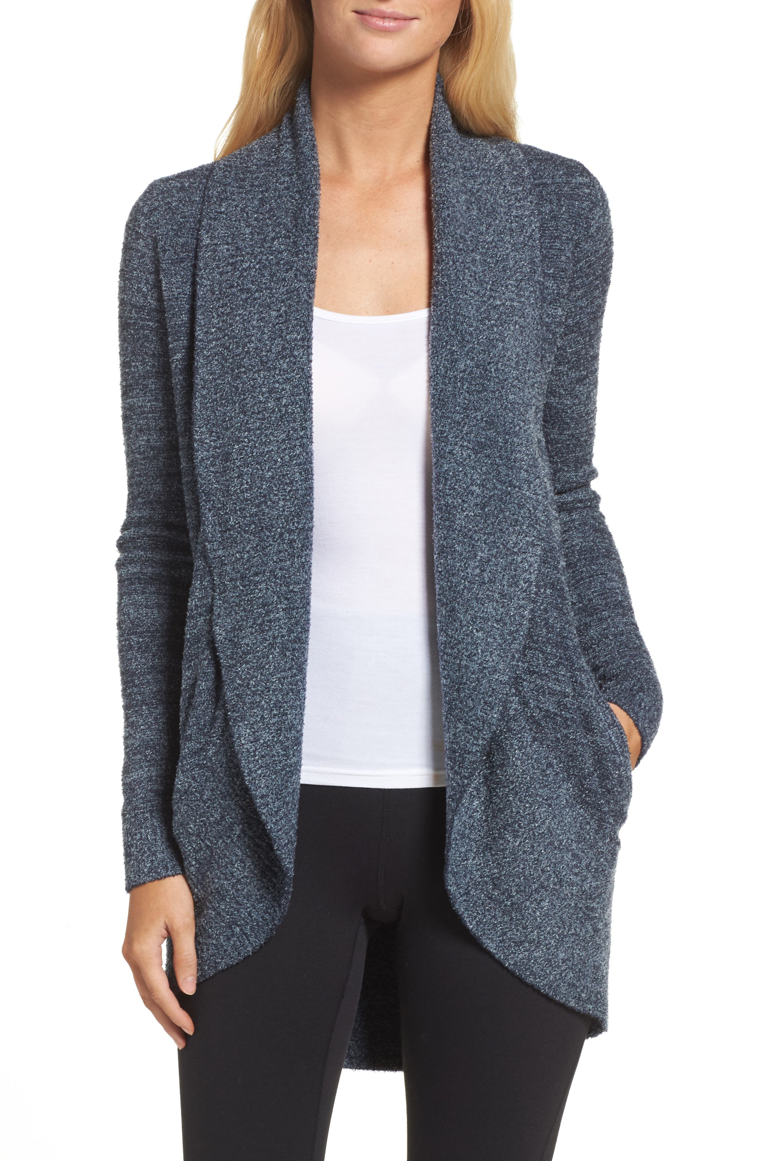 CozyChic Lite<sup>®</sup> Circle Cardigan, Main, color, INDIGO/ DUSK HEATHER