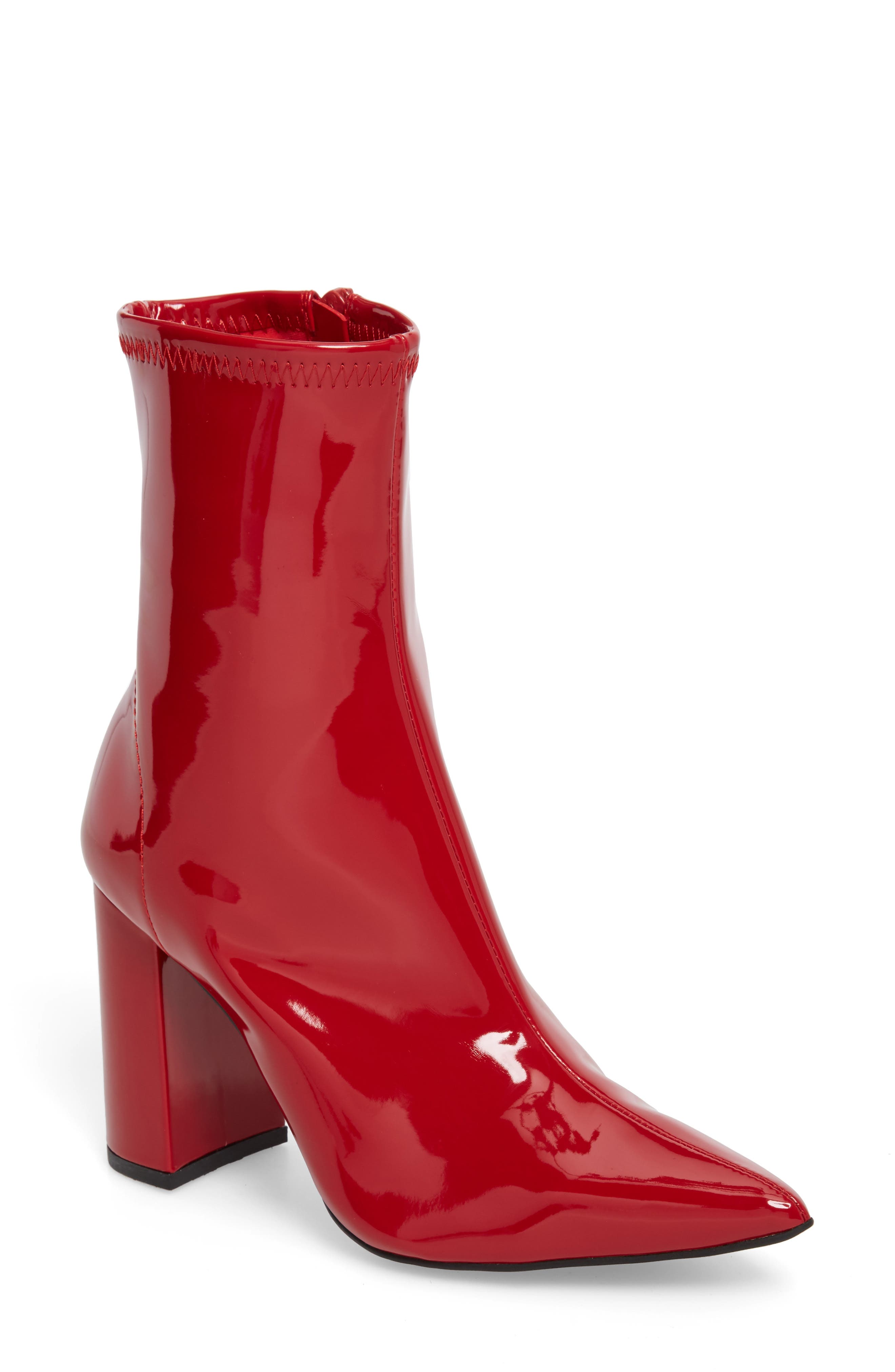 Jeffrey Campbell Siren Bootie, Red