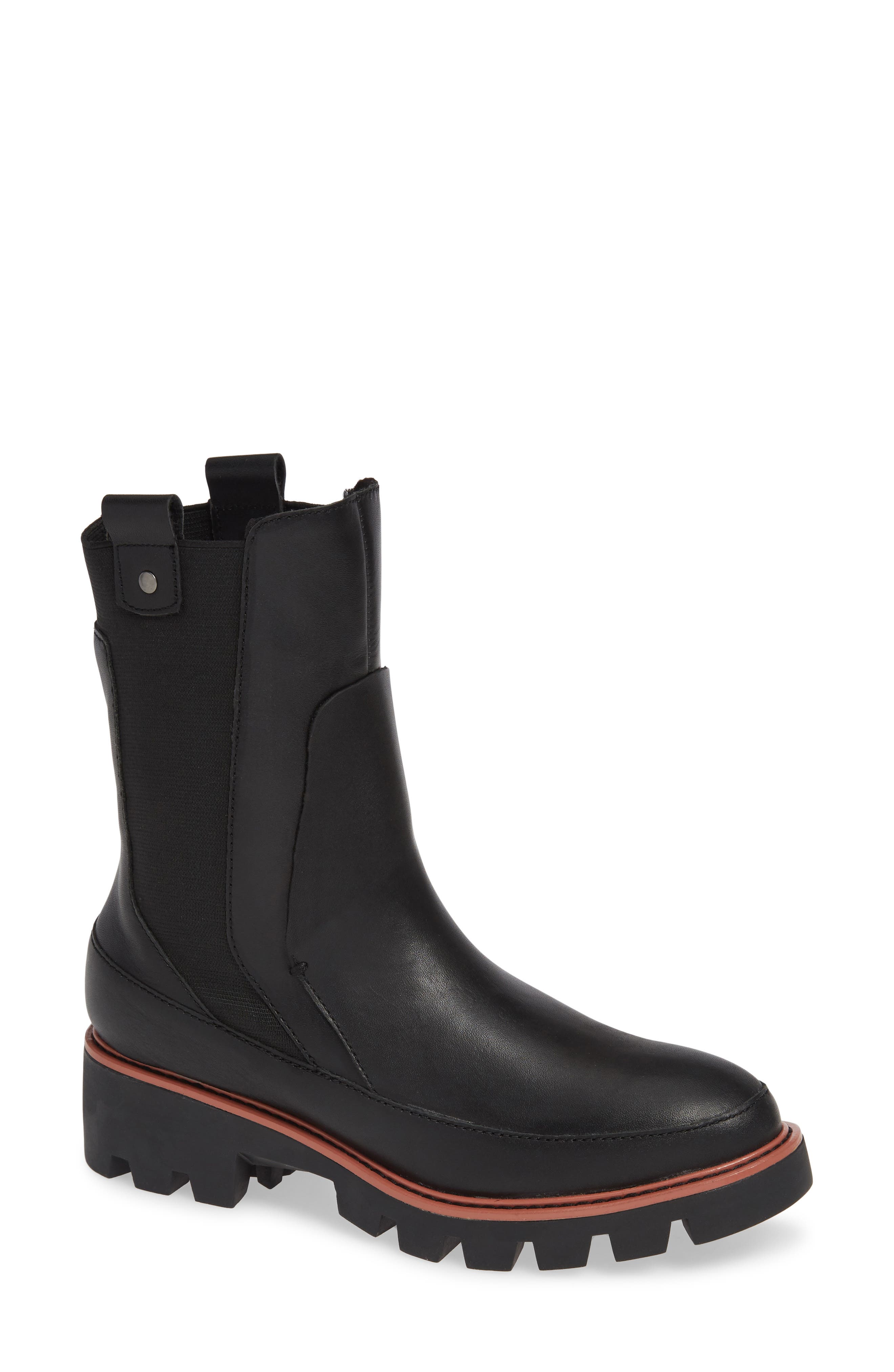 Kelsi Dagger Brooklyn Glenn Lug Boot- Black