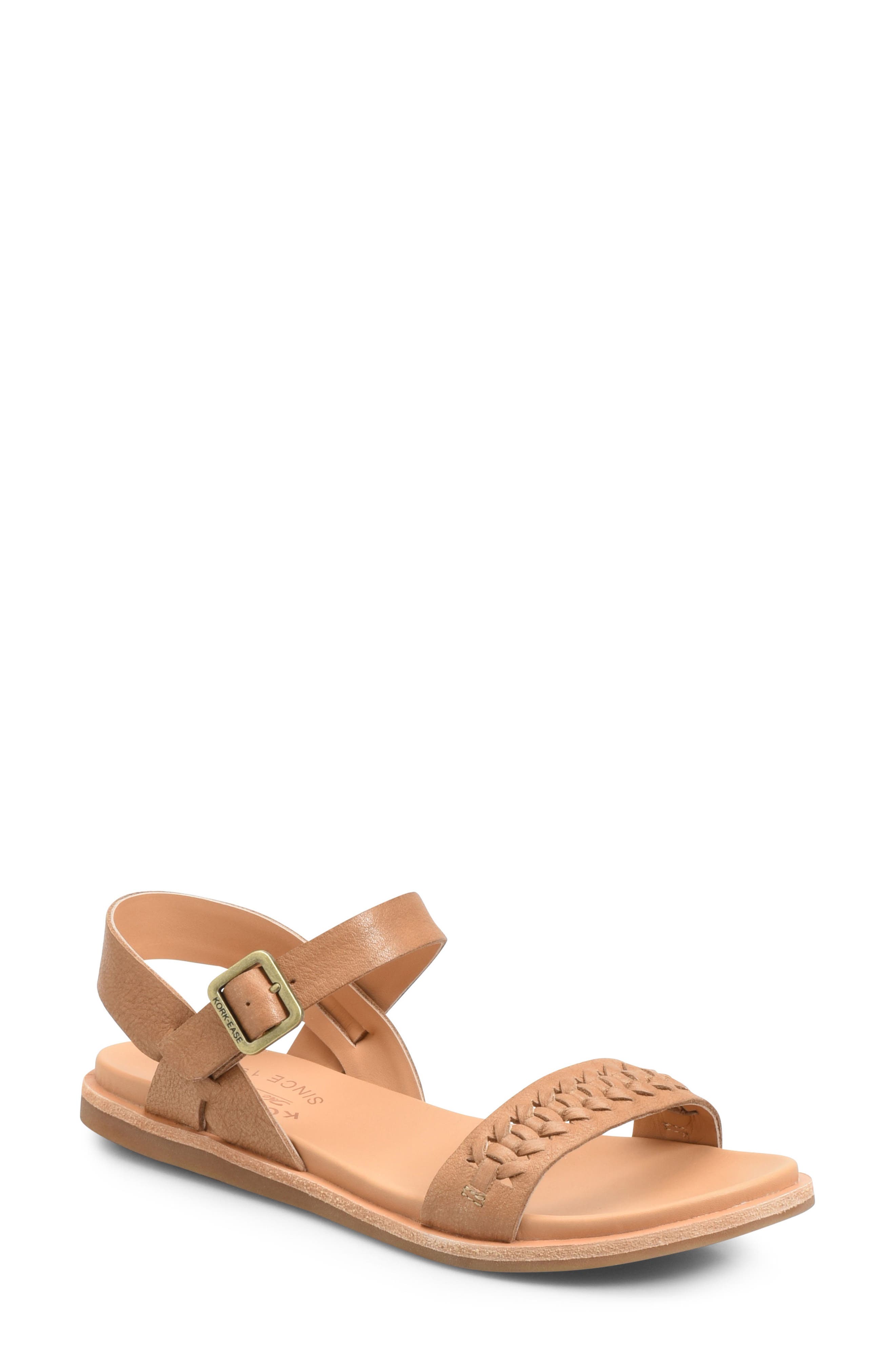 Kork-Ease Yucca Braid Sandal, Brown