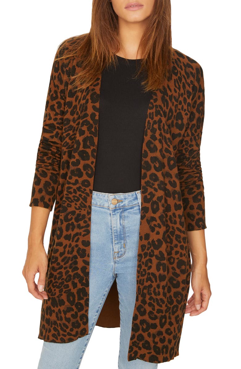 Animal print cardigan nordstrom Clearance