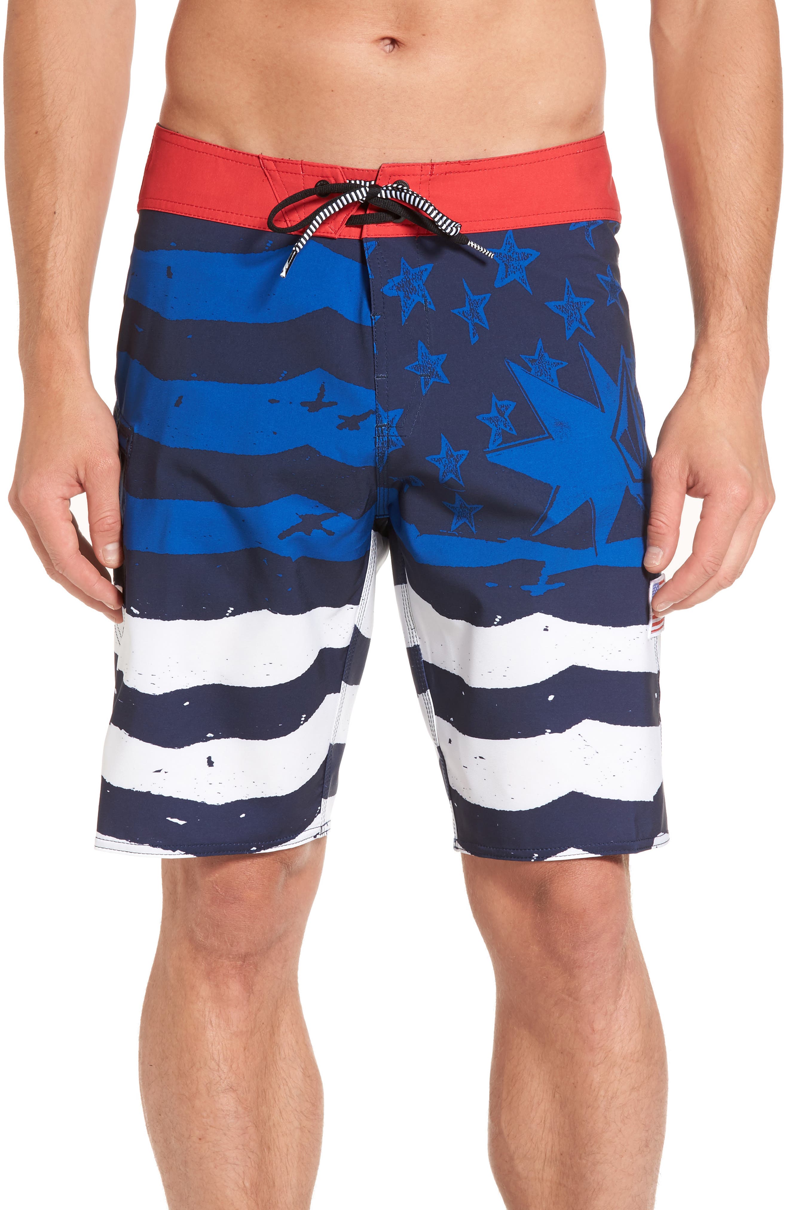 4th of July ModTech Board Shorts Nordstrom