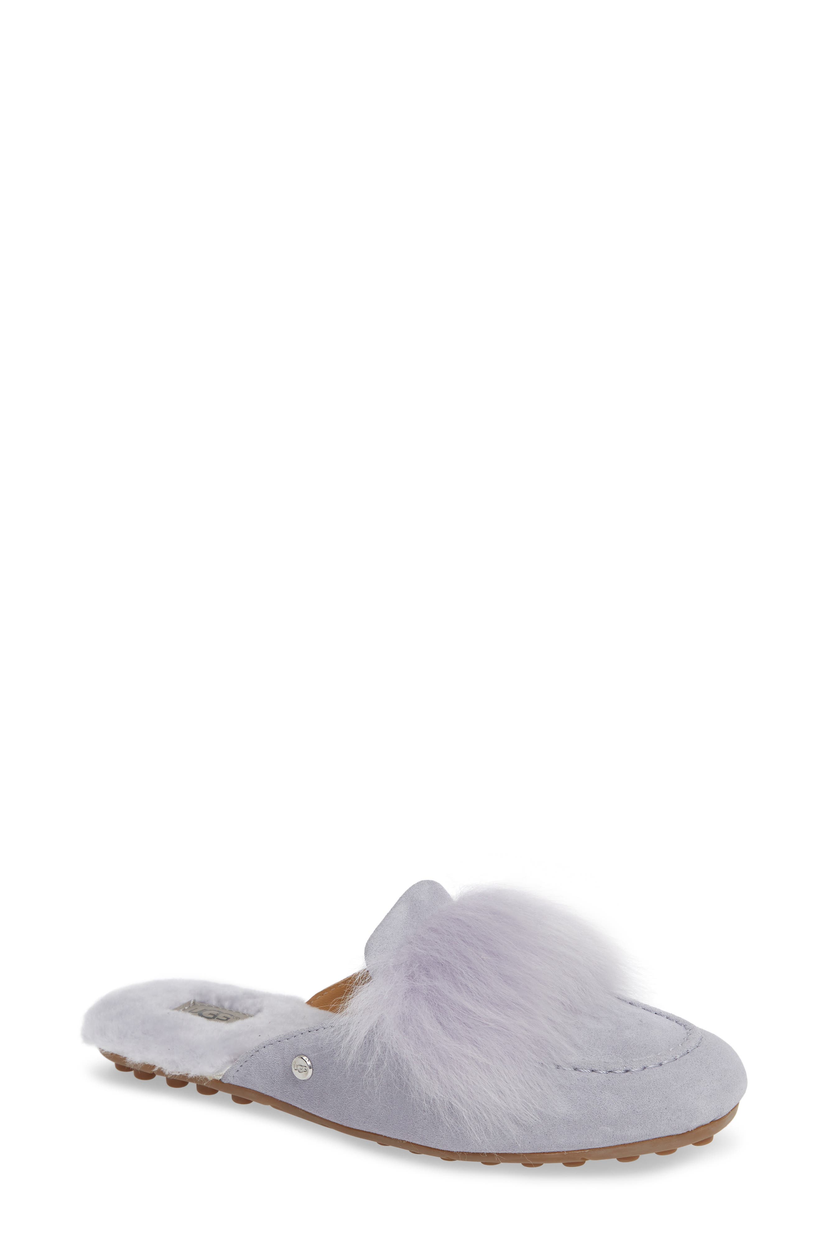 Ugg Shaine Wisp Genuine Shearling Slipper, Blue