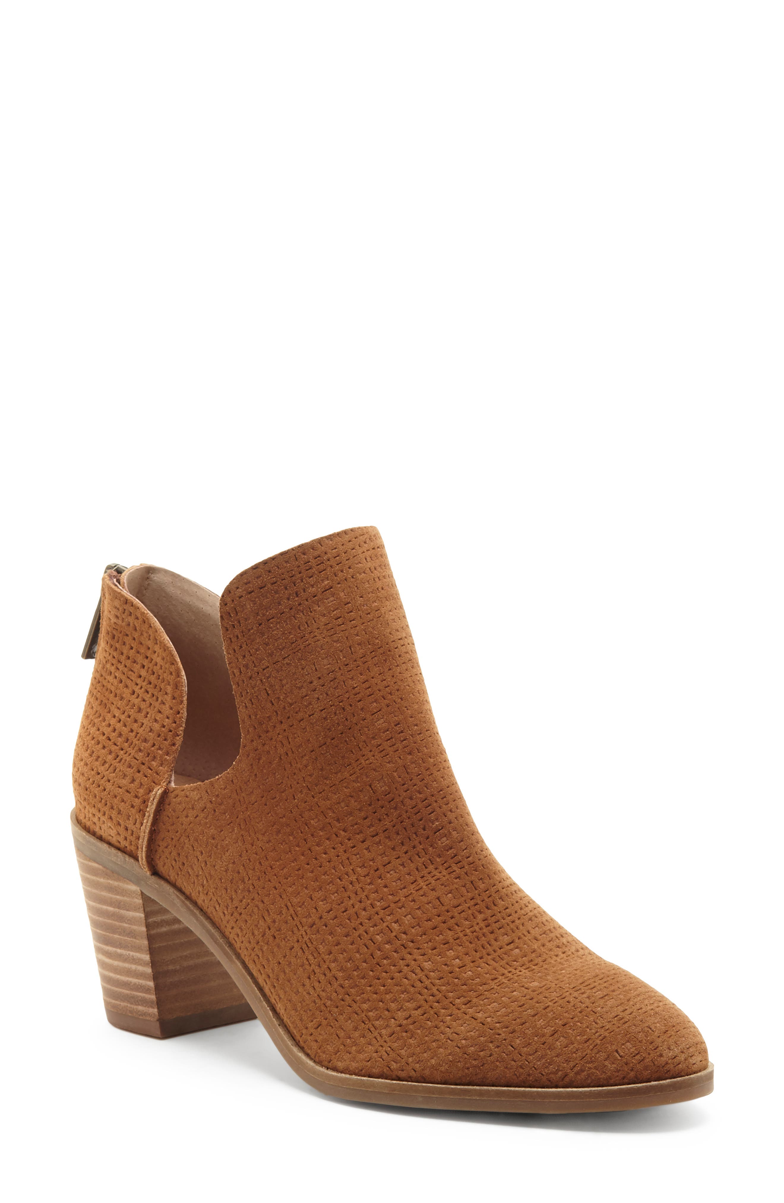 Lucky Brand Powe Bootie, Brown
