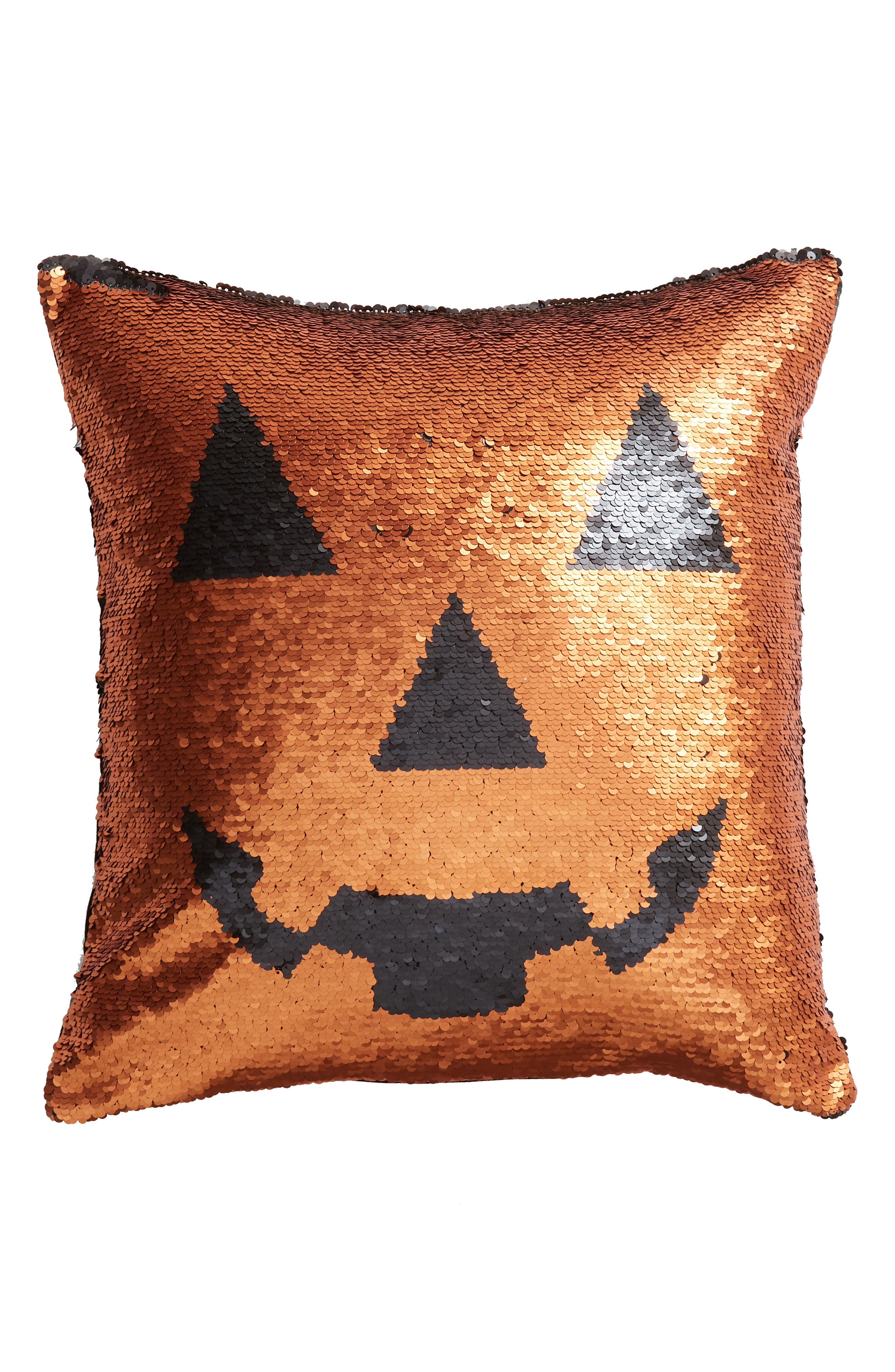 Sequin clearance pumpkin pillow