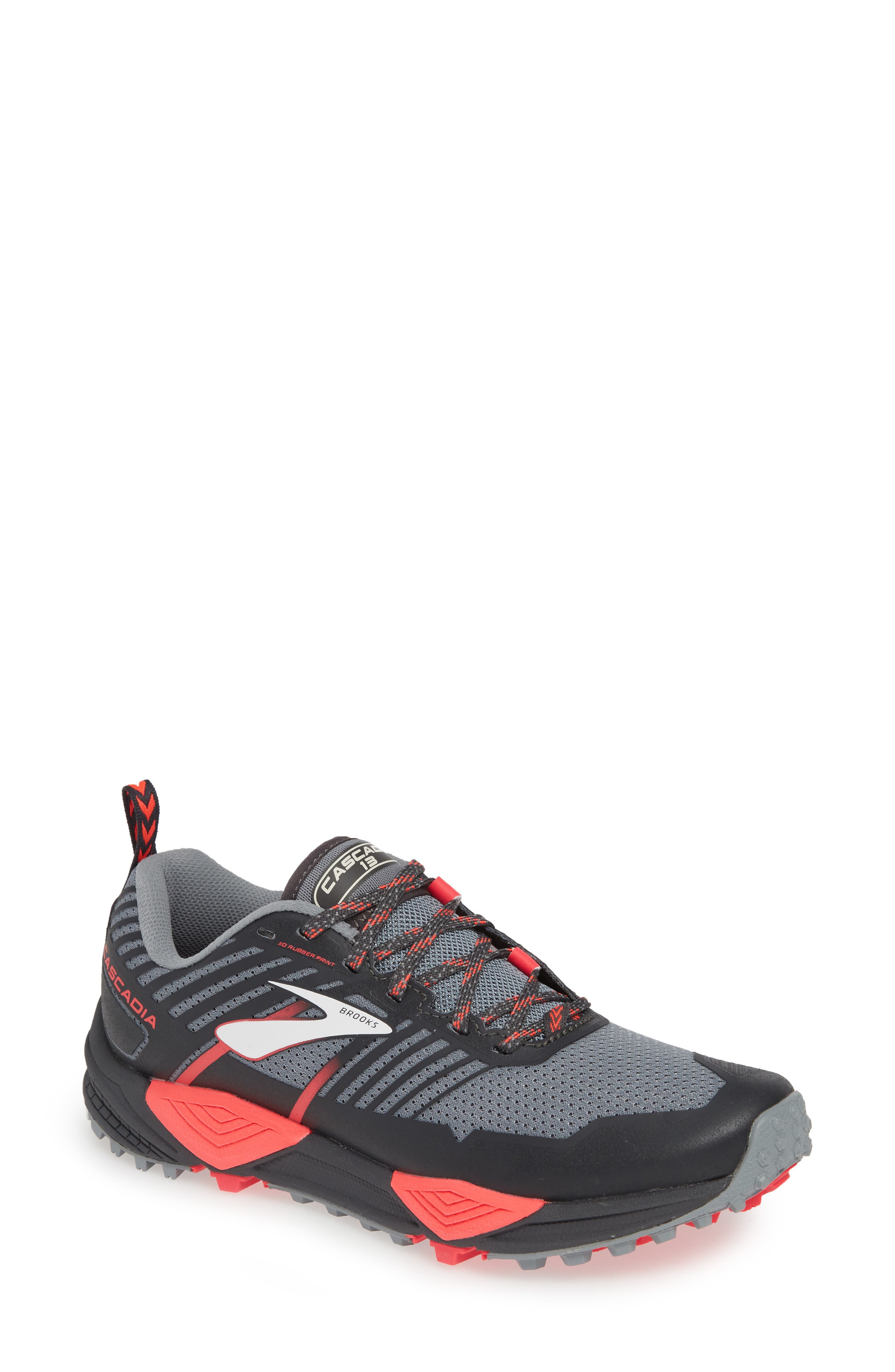 Brooks Cascadia 13 Trail Running Shoe B - Grey