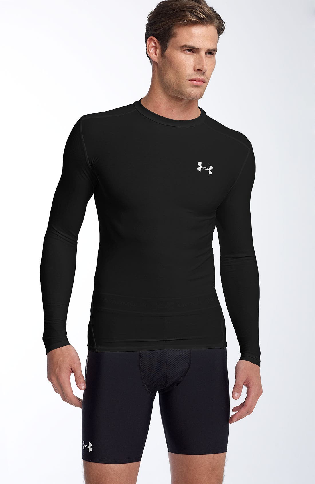 Under Armour HeatGear® Long Sleeve Compression Shirt Nordstrom