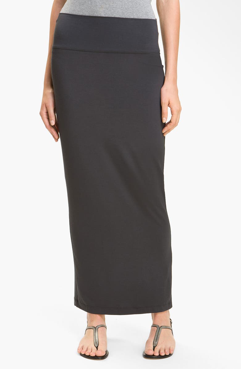 Eileen Fisher Fold Over Slim Maxi Skirt | Nordstrom