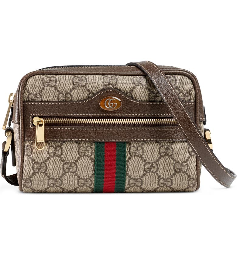 Gucci Ophidia Small GG Supreme Canvas Crossbody Bag | Nordstrom