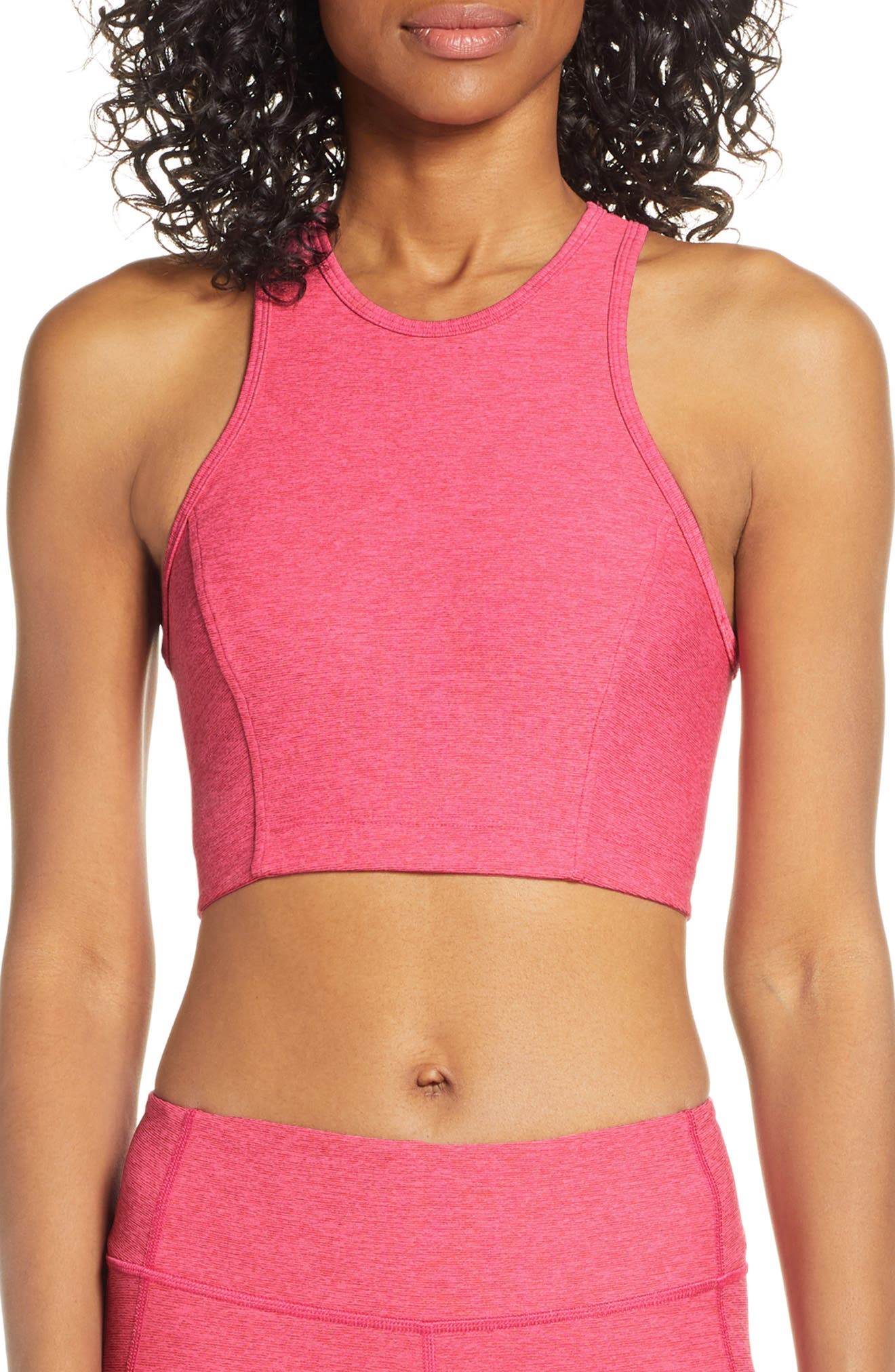 Outdoor Voices Athena Crop Top, Pink