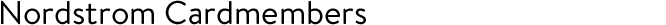 Nordstrom Cardmembers
