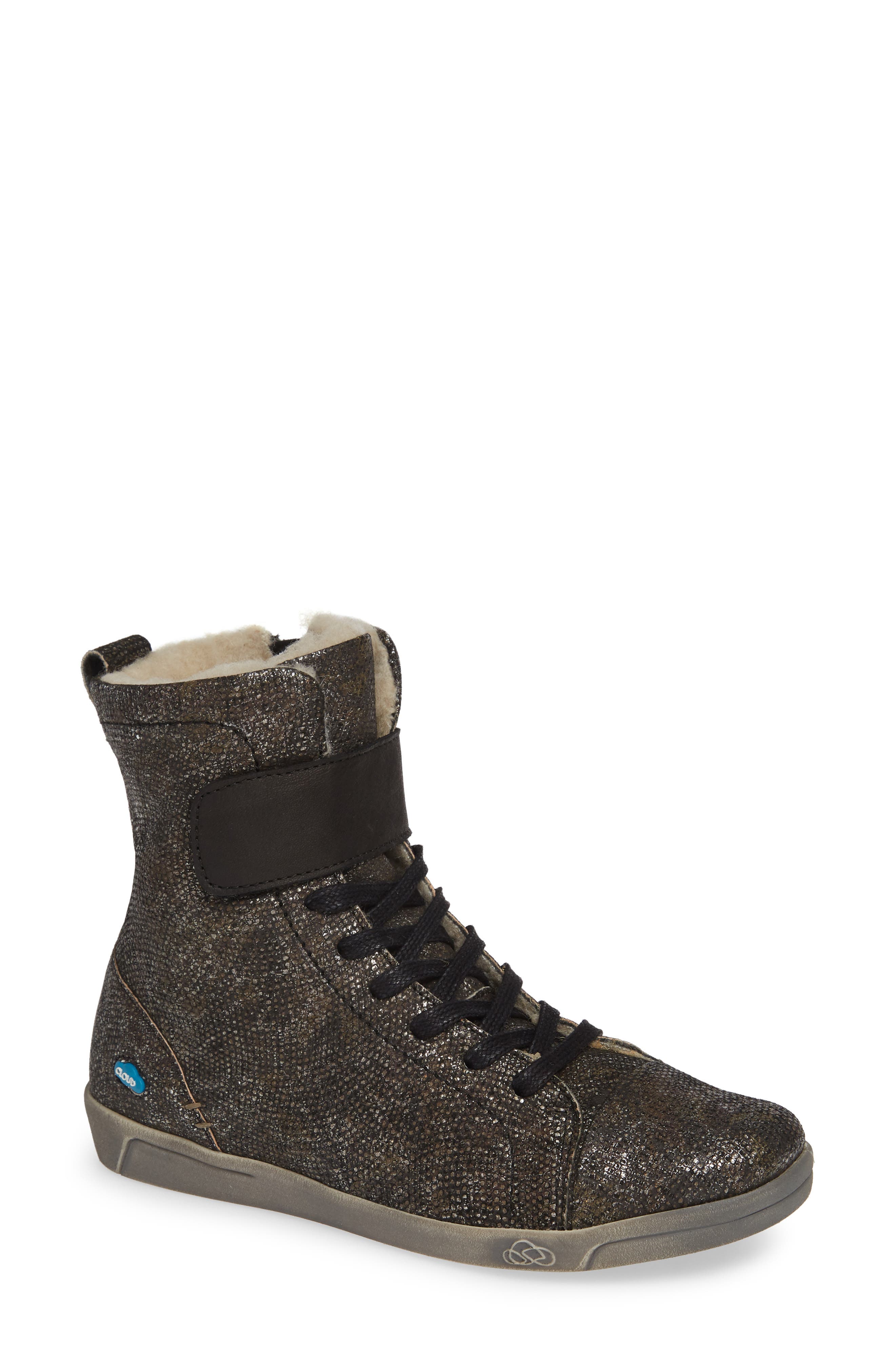 Cloud Amos Wool Lined Bootie - Black