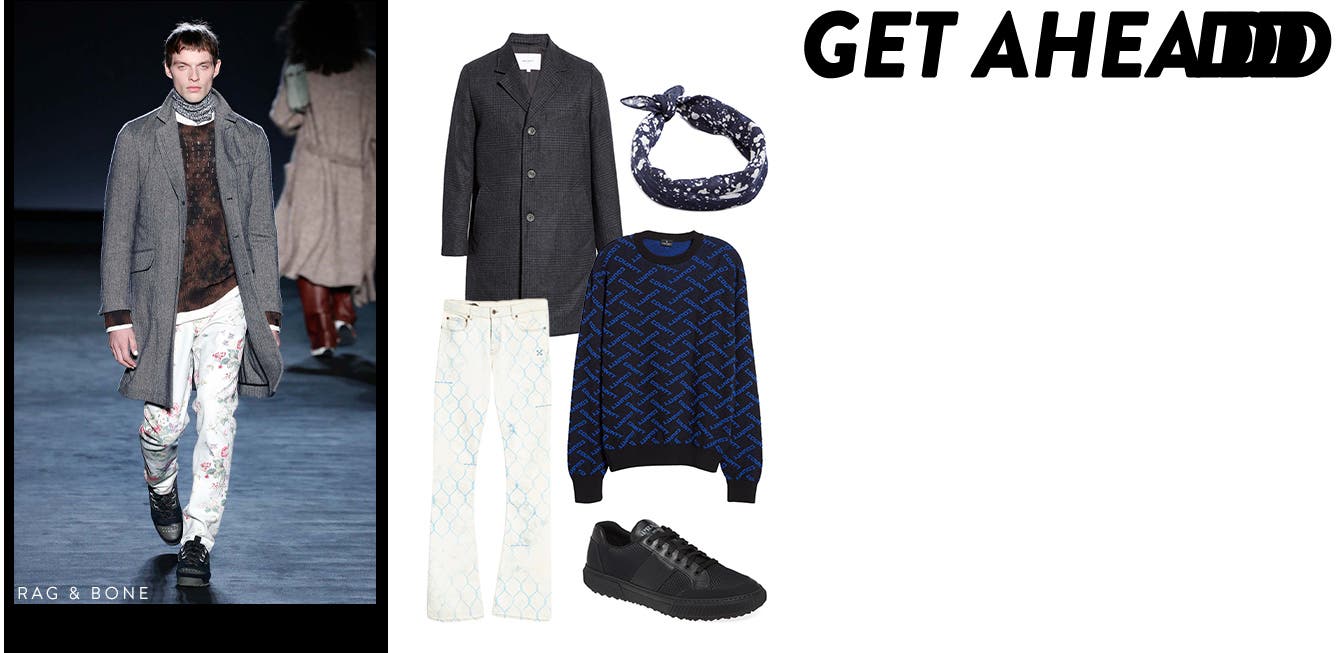 Mix and match with rag & bone at men's Fashion Week.